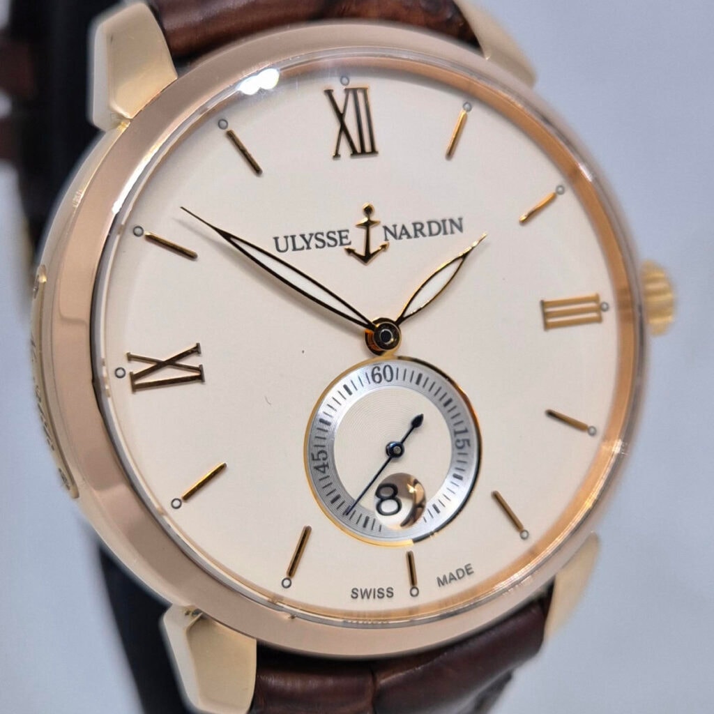 Ulysse Nardin Classico Jade – Ref. 8276-119, used – 2/13