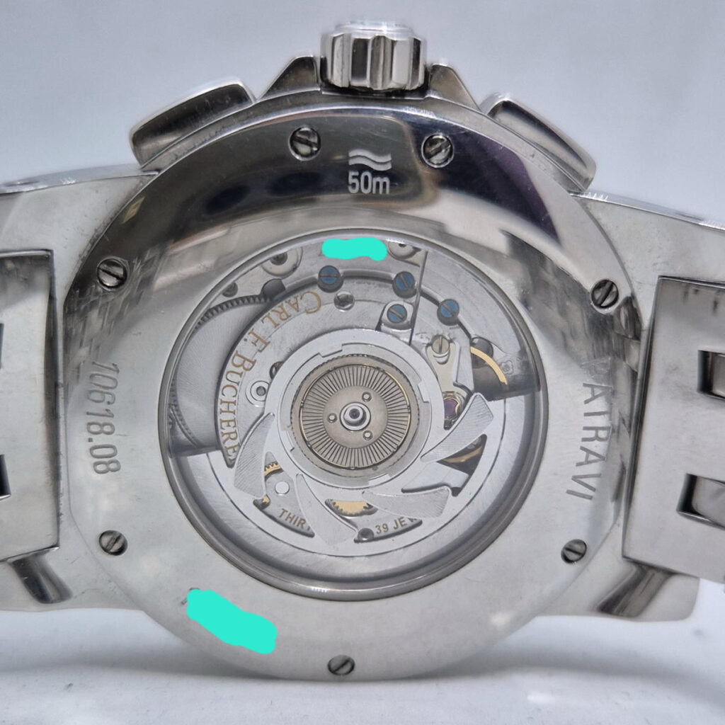 Carl F. Bucherer Patravi – Ref. 00.10618.08.33.01, Gebraucht – 8/11