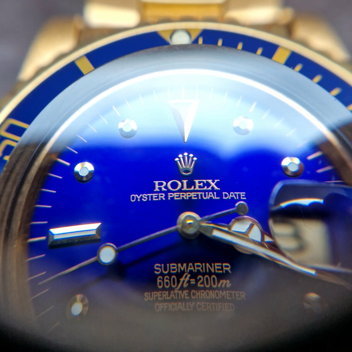 Rolex Submariner Date 116613LB – Ref. 1680, used – 4/15