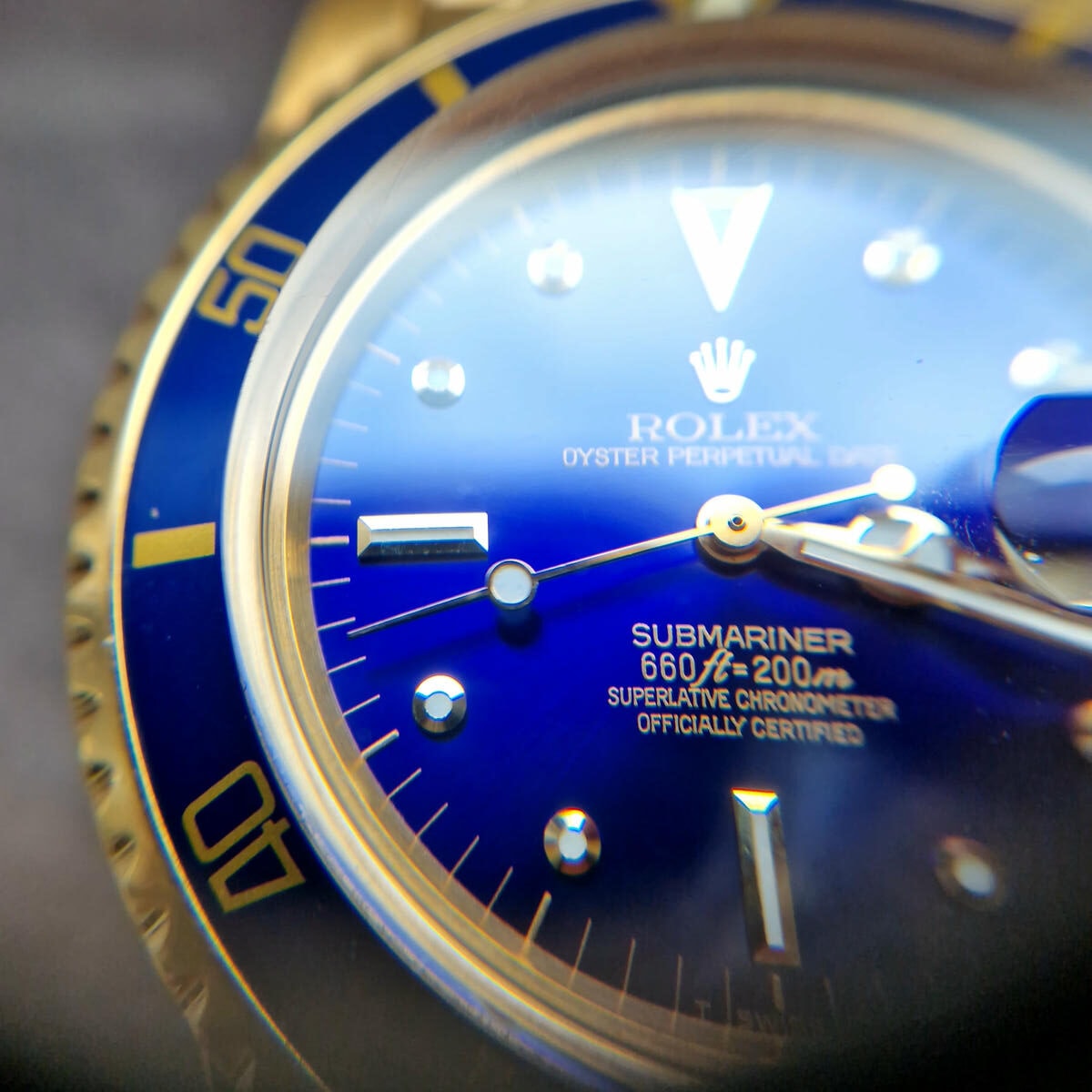 Rolex Submariner Date 116613LB – Ref. 1680, used – 3/15