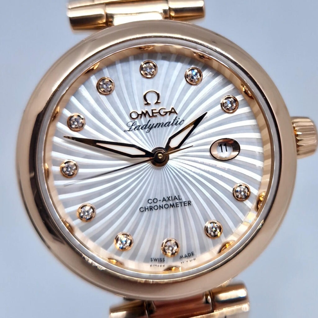 Omega LadyMatic – Ref. 425.63.34.20.55.001, Gebraucht – 2/13