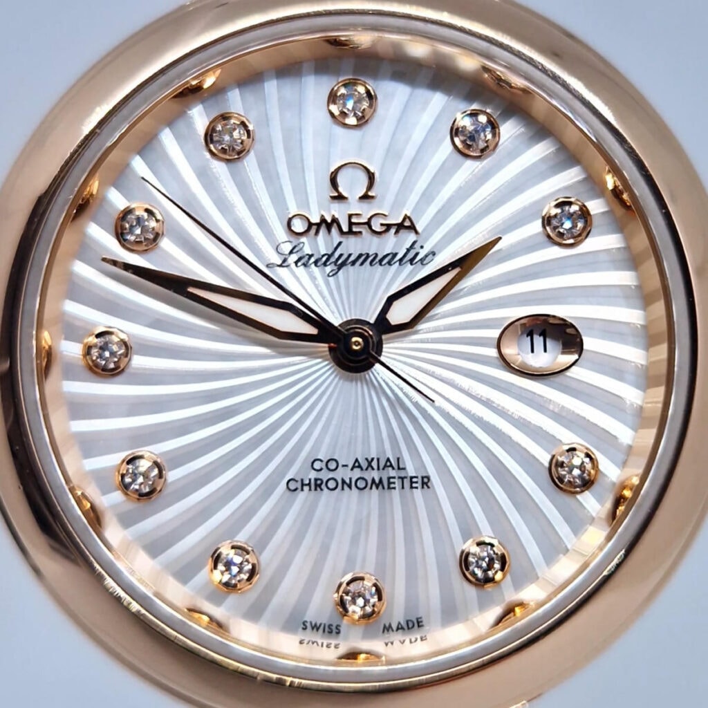 Omega LadyMatic – Ref. 425.63.34.20.55.001, Gebraucht – 3/13