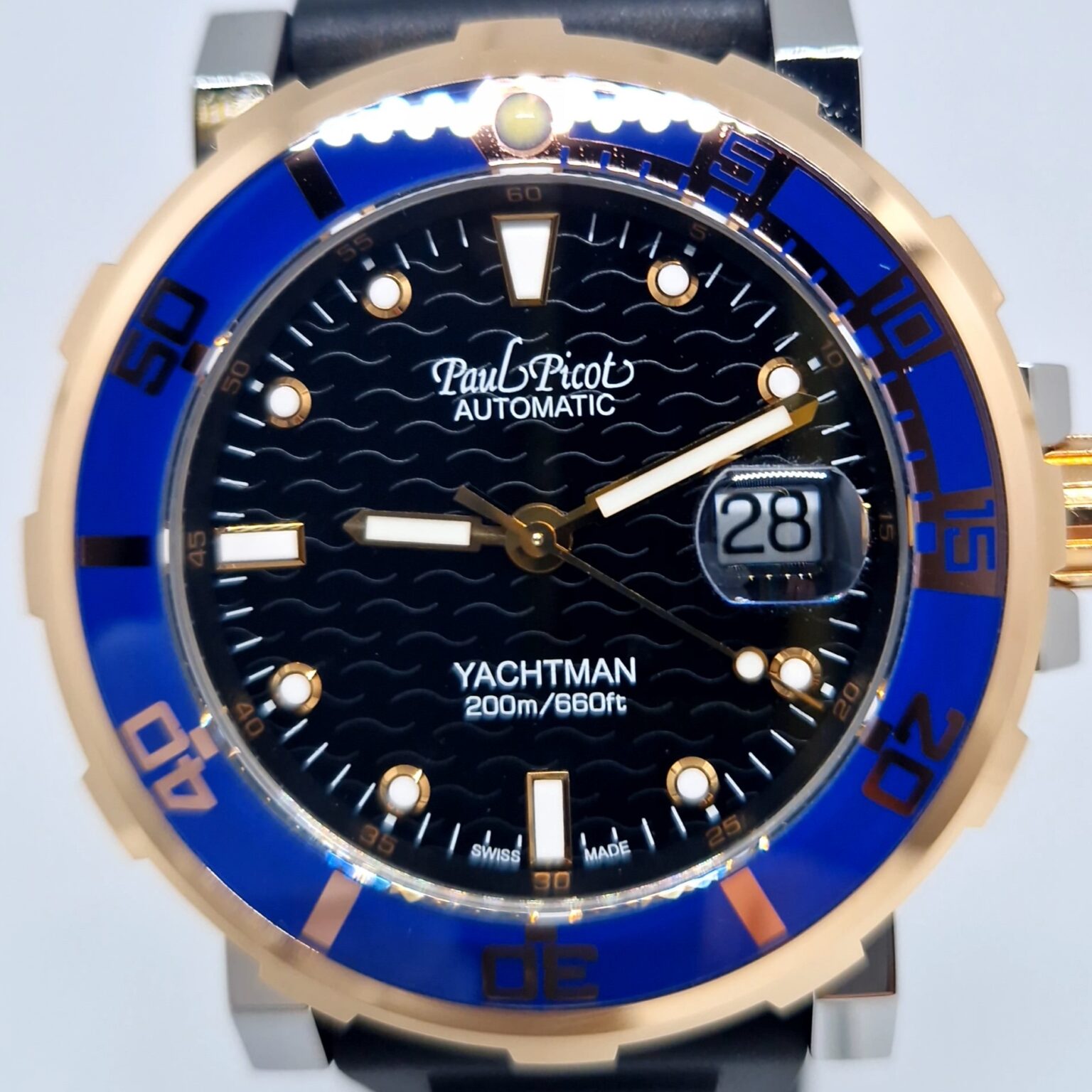 Paul Picot Yachtman – Ref. P1151.SRG.B.2604, New – 2/10