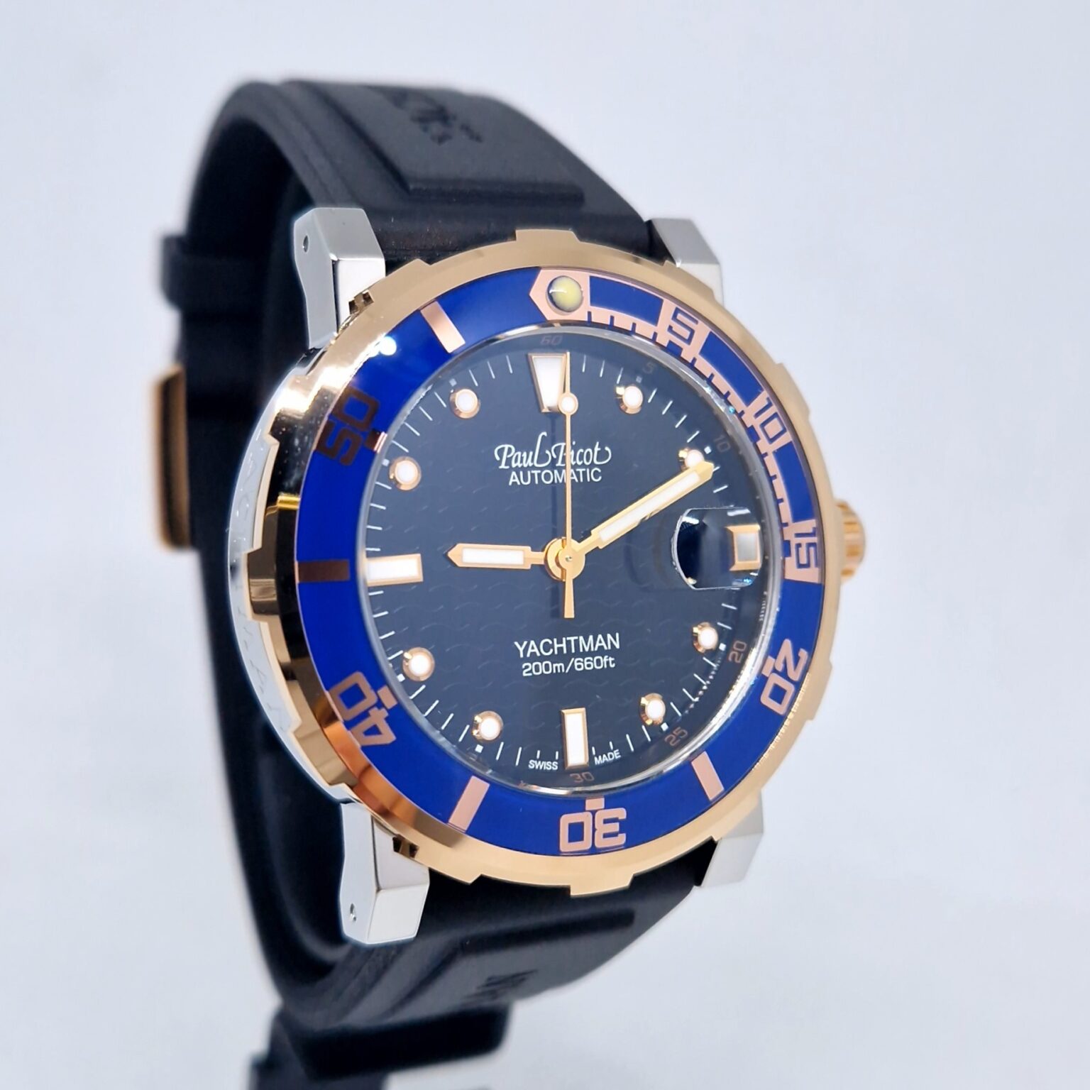 Paul Picot Yachtman – Ref. P1151.SRG.B.2604, New – 6/10
