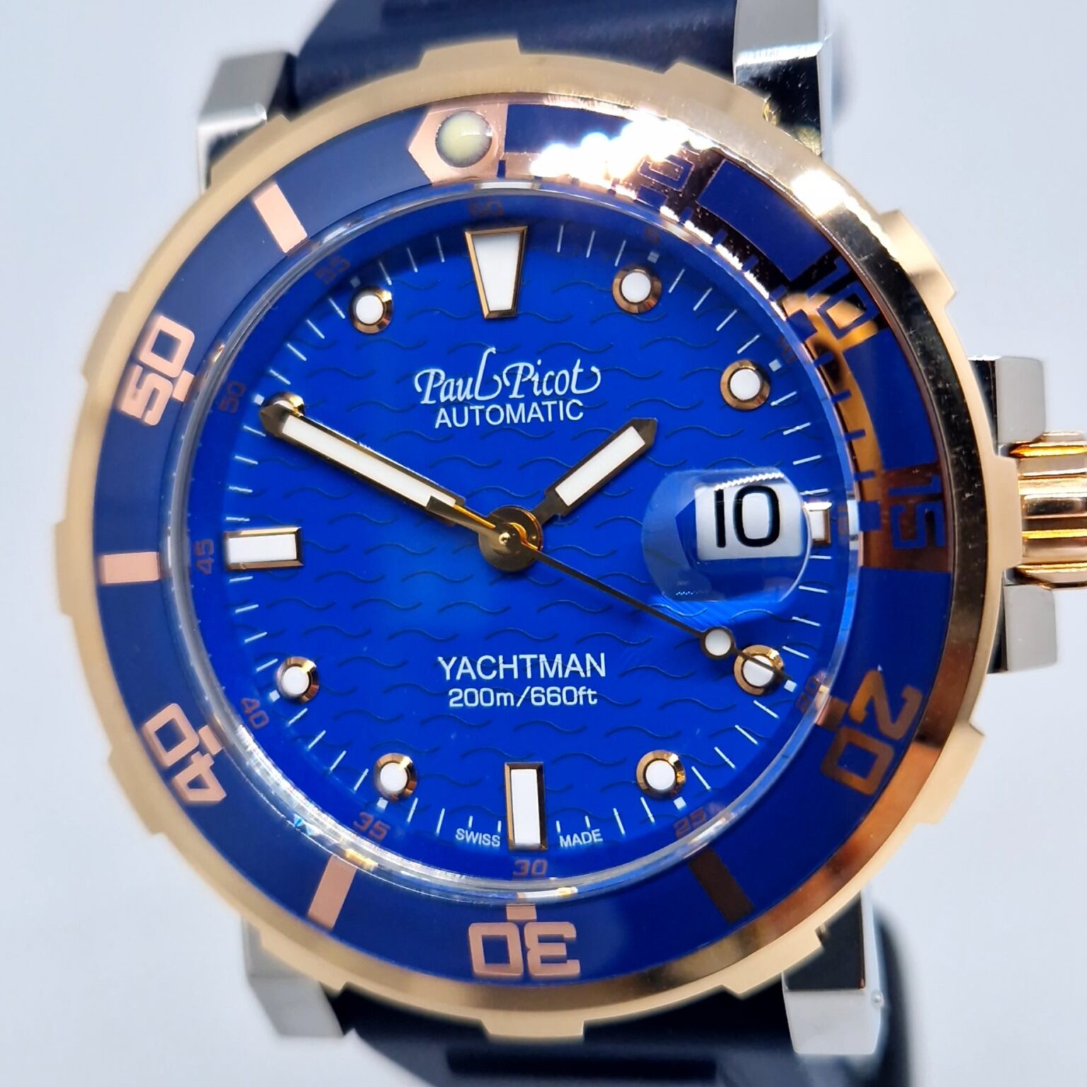 Paul Picot Yachtman – Ref. P1151.SRG.1604, Neu – 2/9