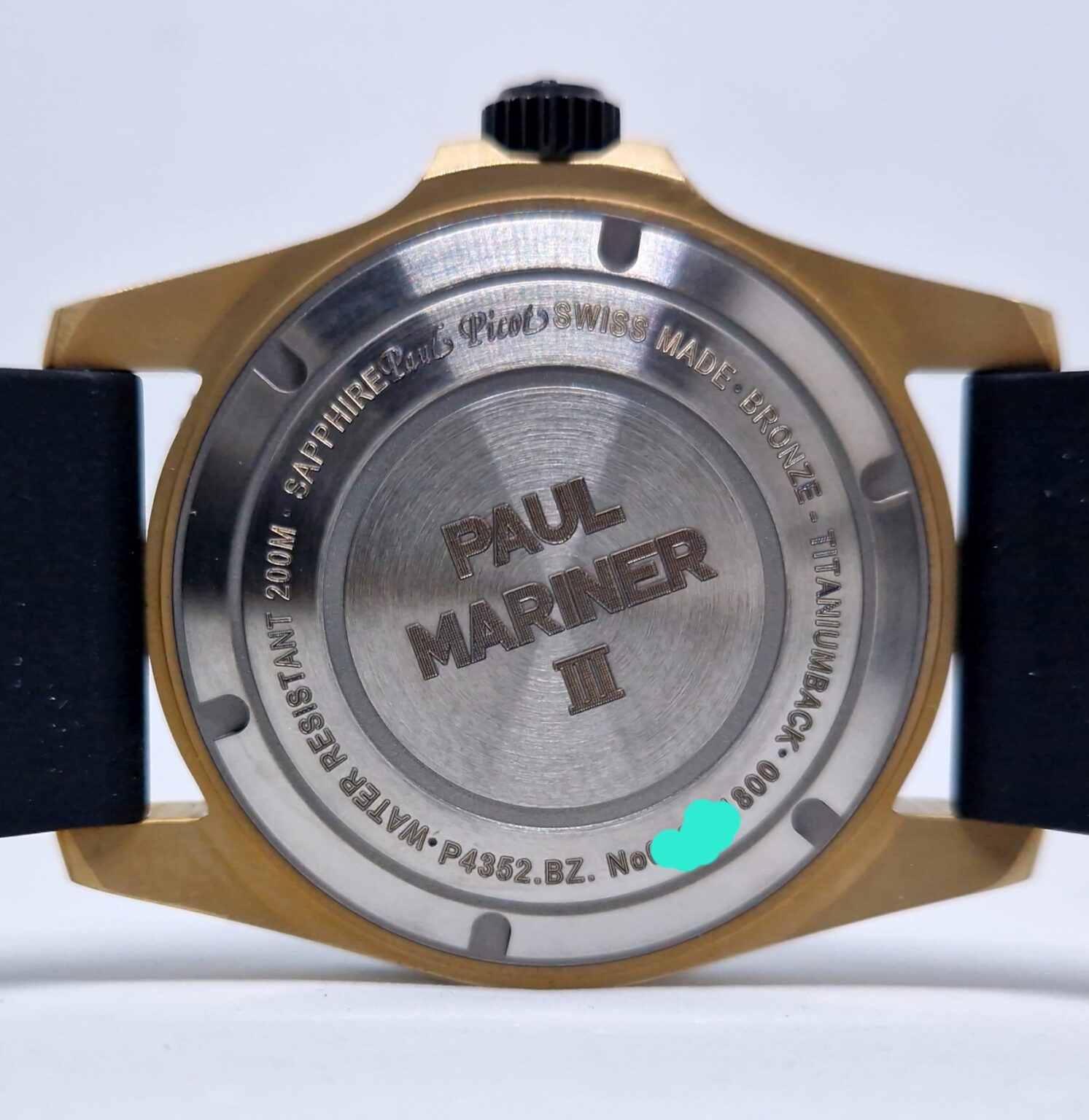 Paul Picot Paul Mariner II – Ref. P4352.BZ.CB.3614.CM001, Neu – 8/9