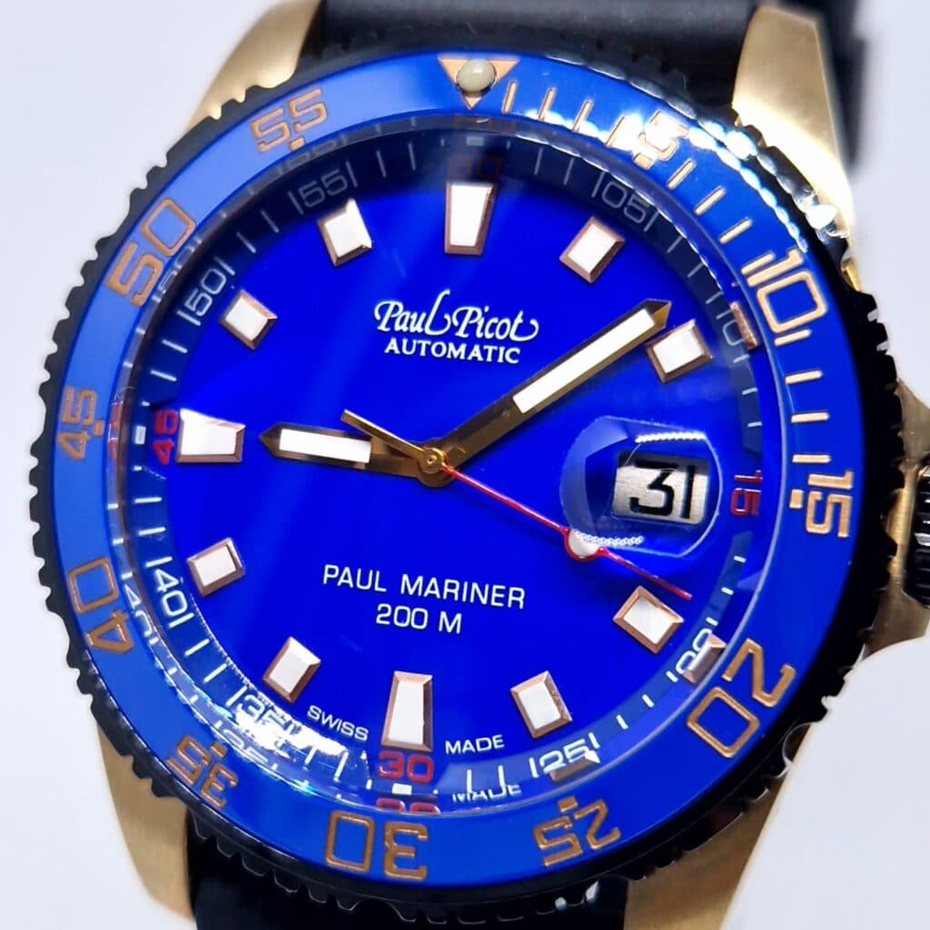 Paul Picot Paul Mariner II – Ref. P4352.BZ.CB.2614.CM001, Neu – Bild 2/9