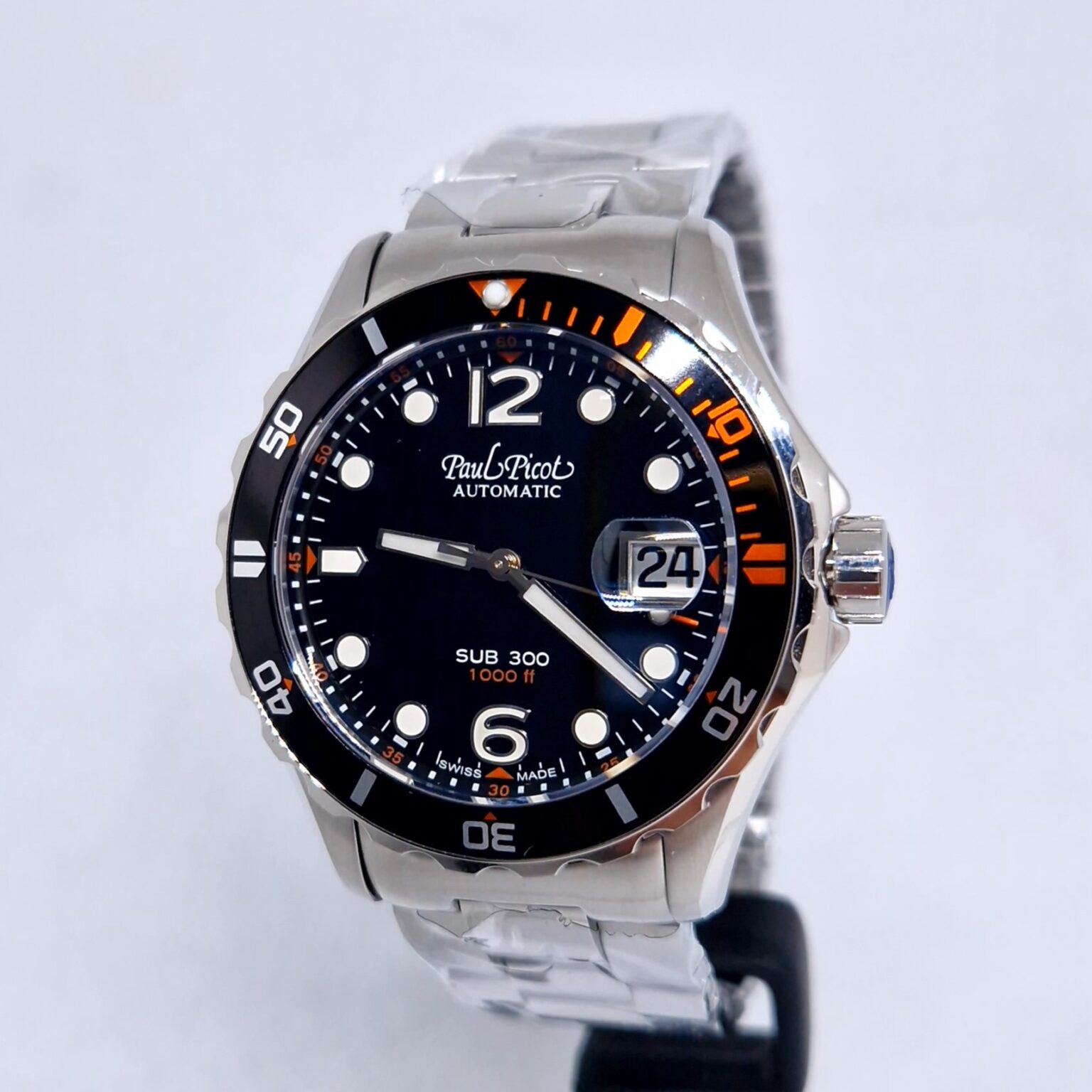 Paul Picot Sub 300 – Ref. P9753.SG.SN.3401.4000, New – 4/11
