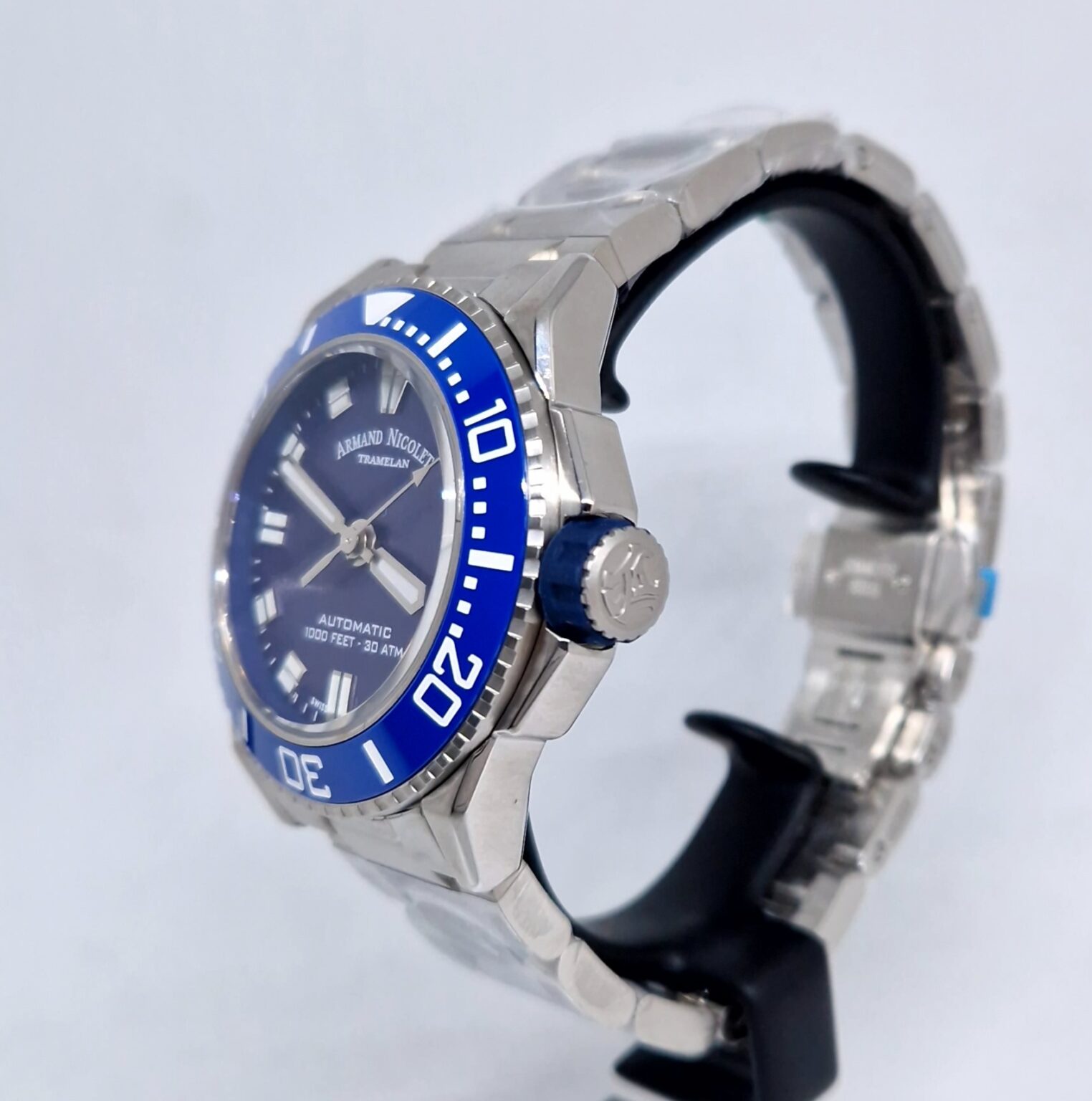 Armand Nicolet JS9 Automatic – Ref. A481AGU-BU-MA2481AA, New – 3/10