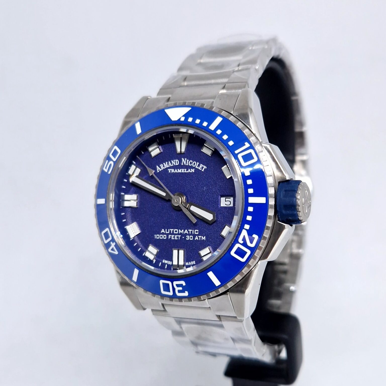 Armand Nicolet JS9 Automatic – Ref. A481AGU-BU-MA2481AA, New – 2/10