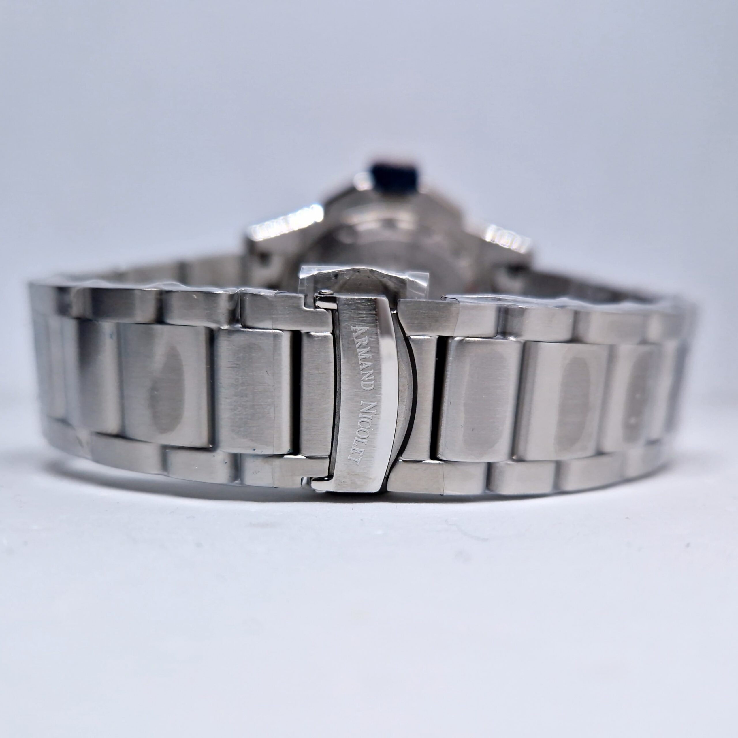 Armand Nicolet JS9 Automatic – Ref. A481AGU-BU-MA2481AA, New – 9/10