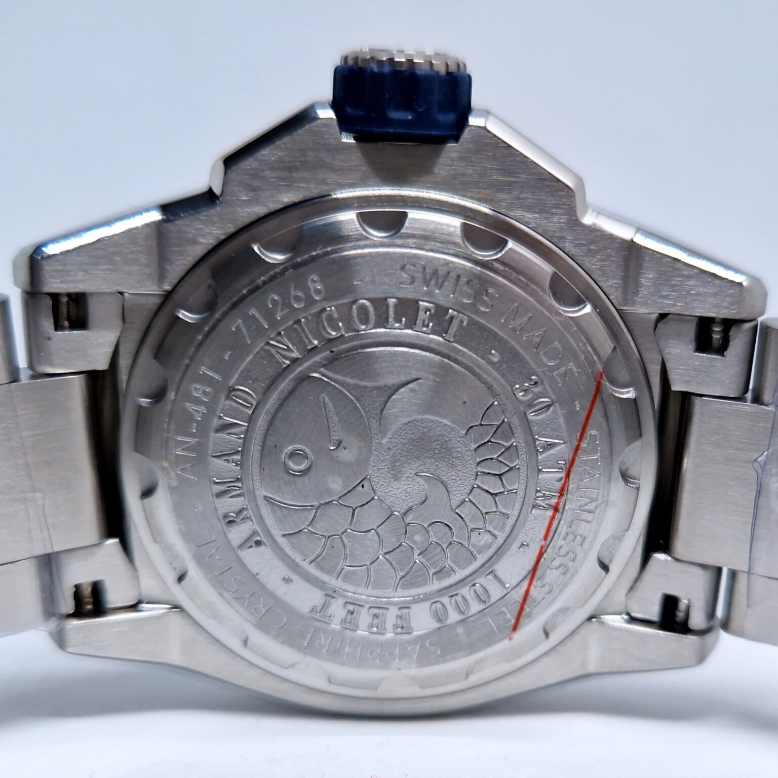 Armand Nicolet JS9 Automatic – Ref. A481AGU-BU-MA2481AA, New – 10/10