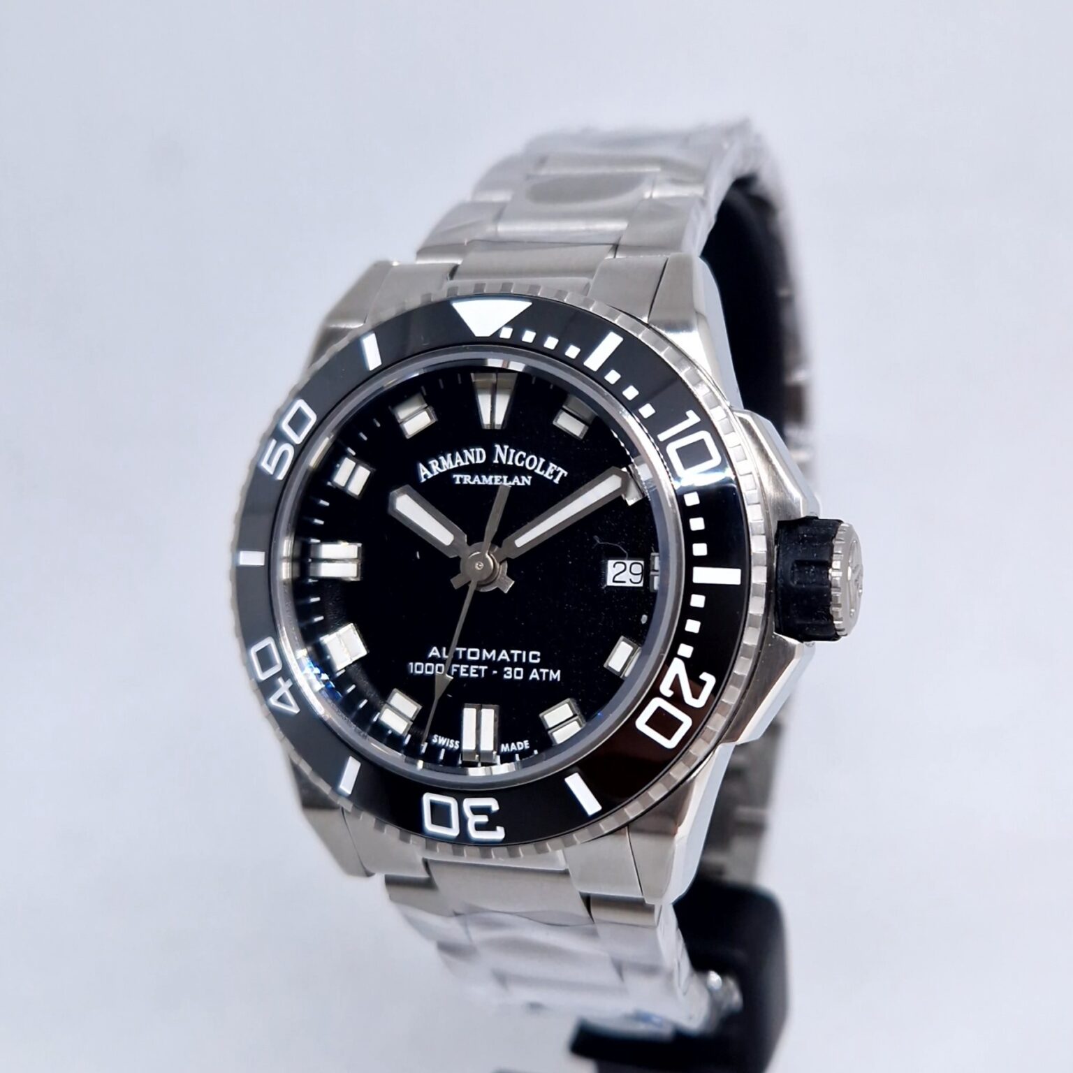 Armand Nicolet JS9 Automatic – Ref. A481AGN-NR-MA2481AA, New – 3/10
