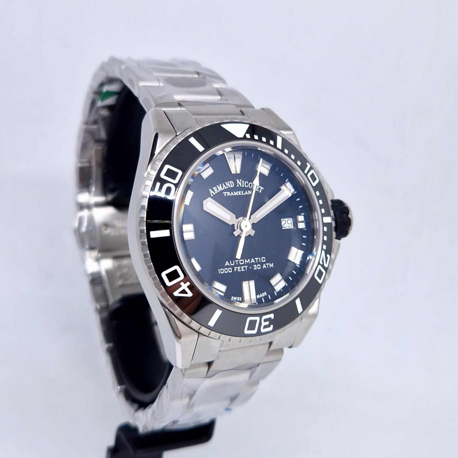 Armand Nicolet JS9 Automatic – Ref. A481AGN-NR-MA2481AA, New – 6/10