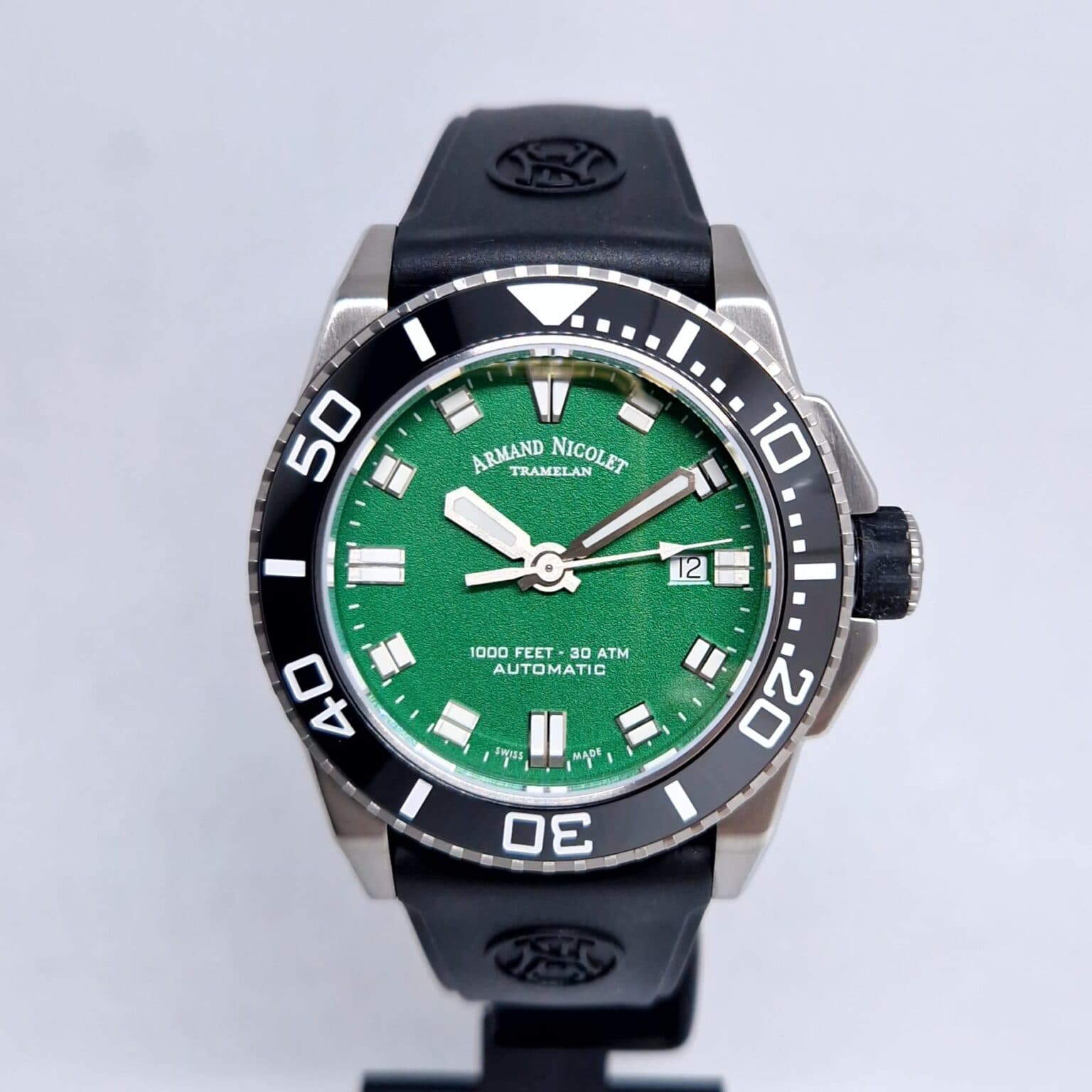 Armand Nicolet JS9 Automatic – Ref. A480AGN-VR-GG4710N, Neu – Bild 1/11