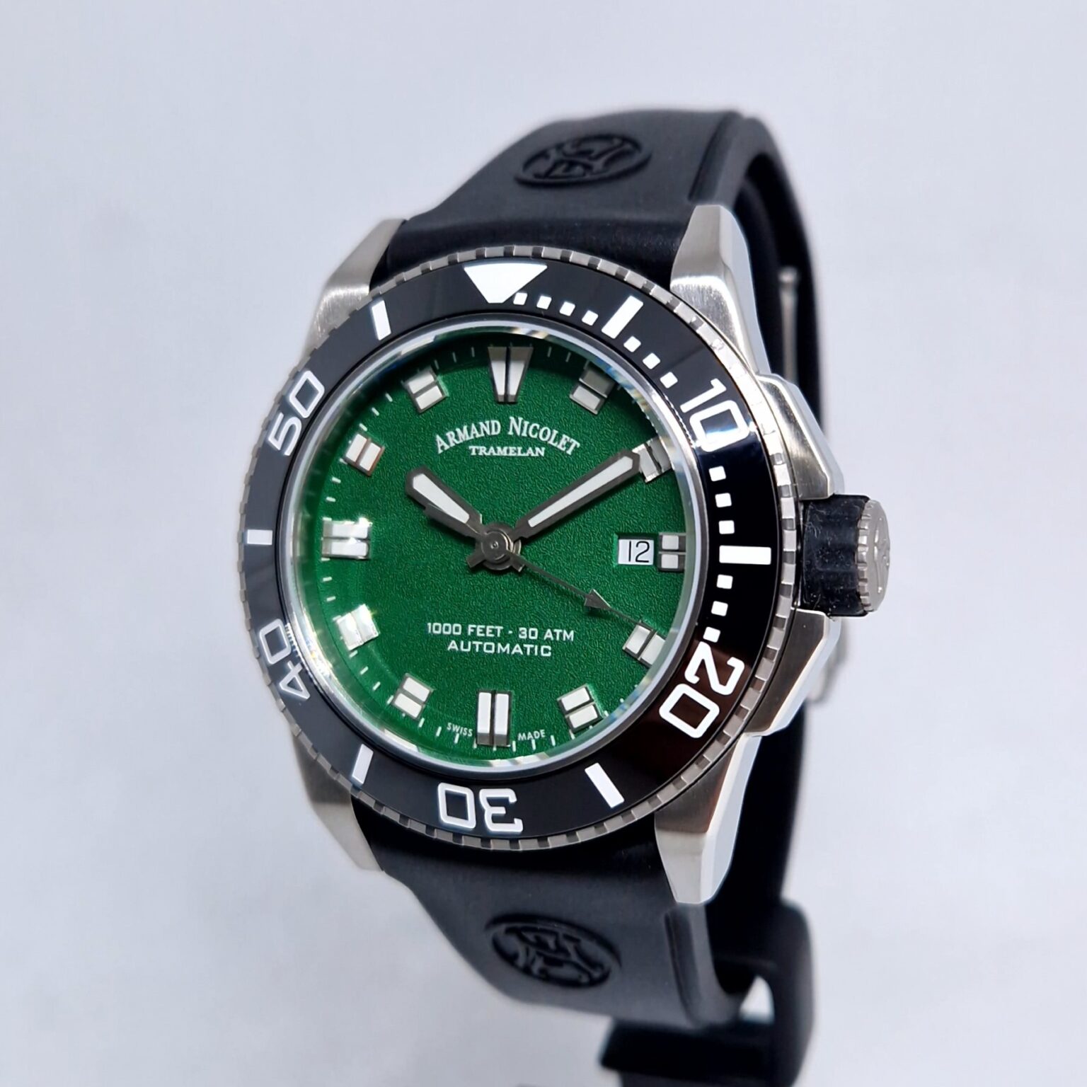 Armand Nicolet JS9 Automatic – Ref. A480AGN-VR-GG4710N, New – 2/11