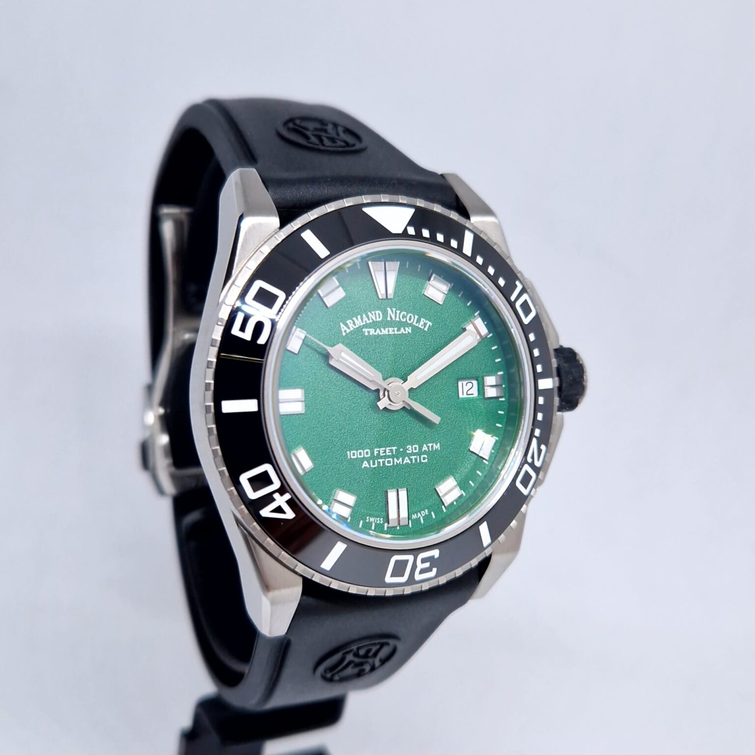 Armand Nicolet JS9 Automatic – Ref. A480AGN-VR-GG4710N, New – 6/11
