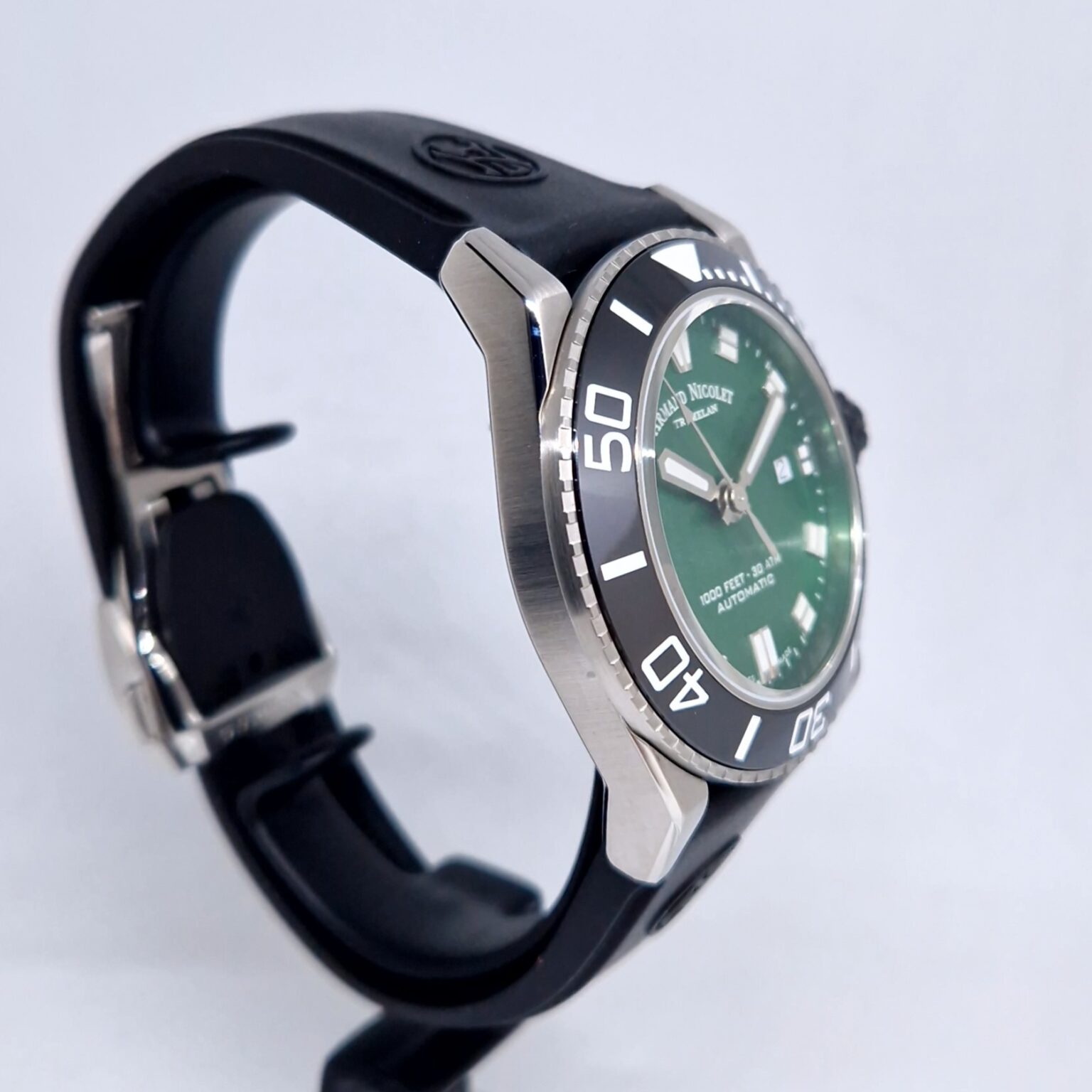 Armand Nicolet JS9 Automatic – Ref. A480AGN-VR-GG4710N, New – 7/11