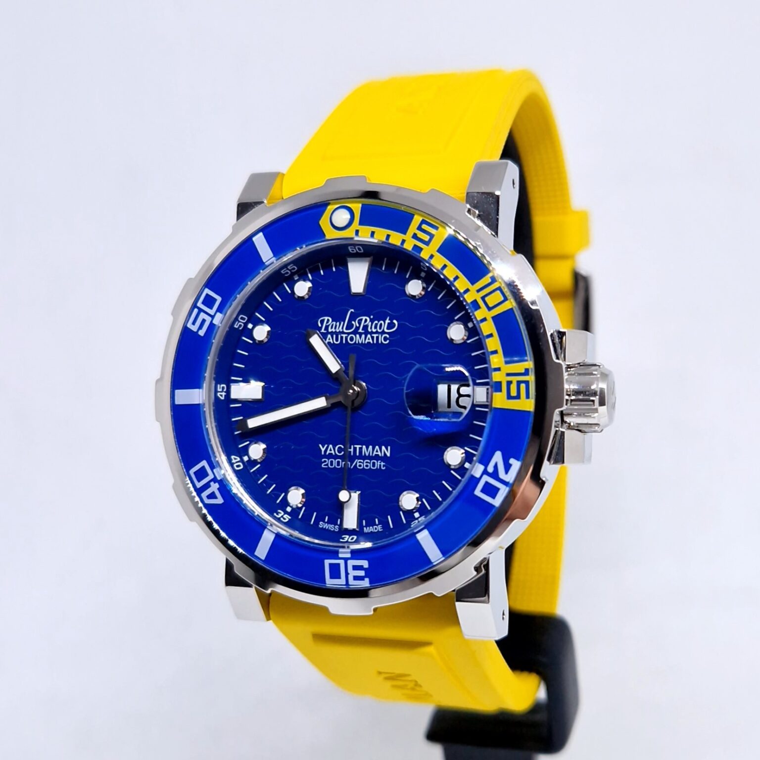 Paul Picot Yachtman – Ref. P1151.SGB.2614, New – 3/10