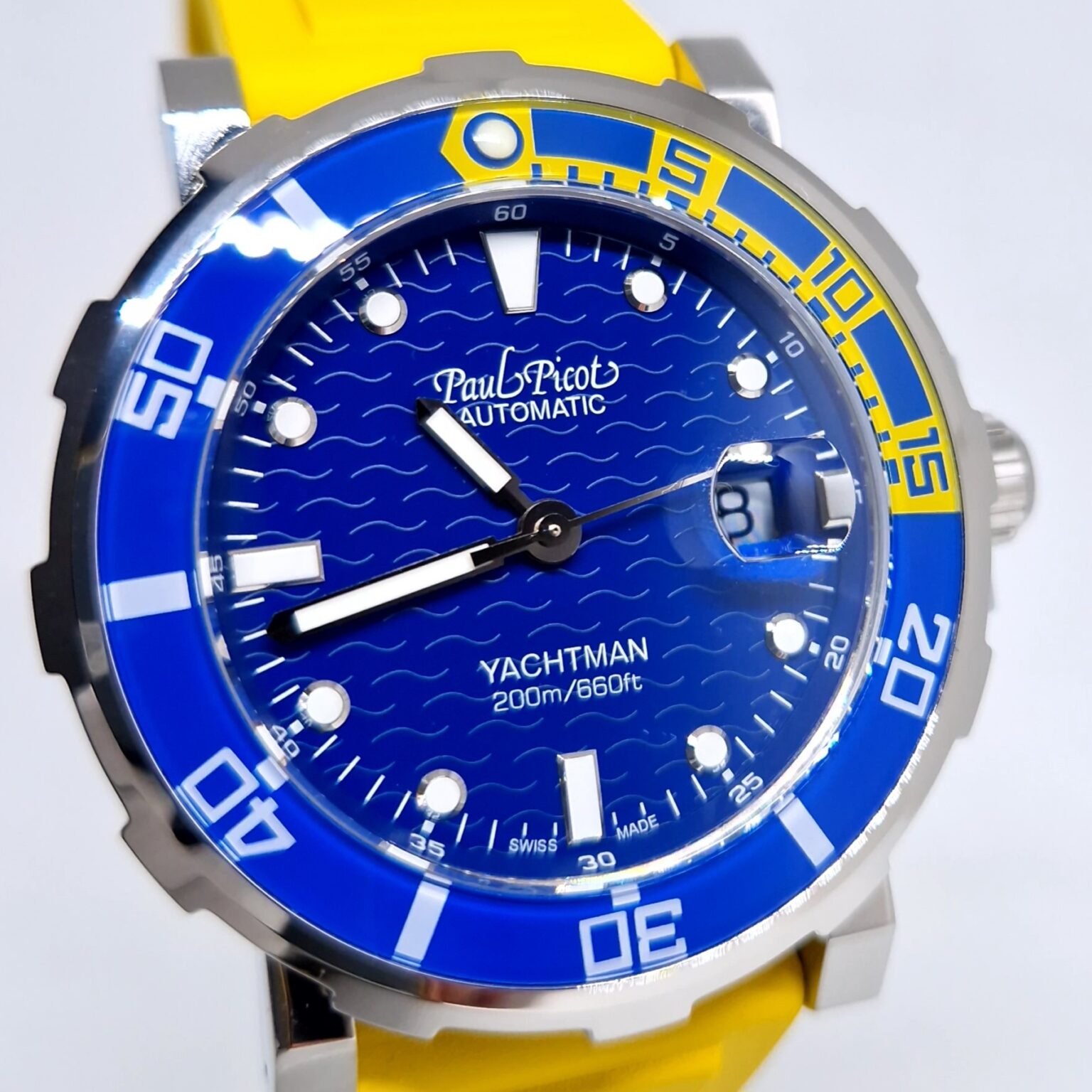 Paul Picot Yachtman – Ref. P1151.SGB.2614, New – 9/10