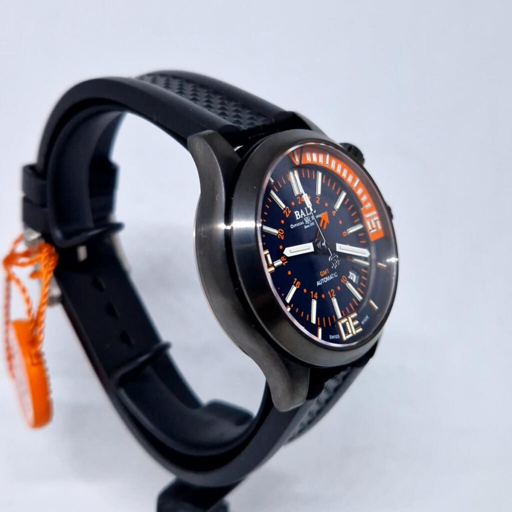 Ball Engineer Master II Chronograph – Ref. DG1020A-P4-BEOR, New – 8/12