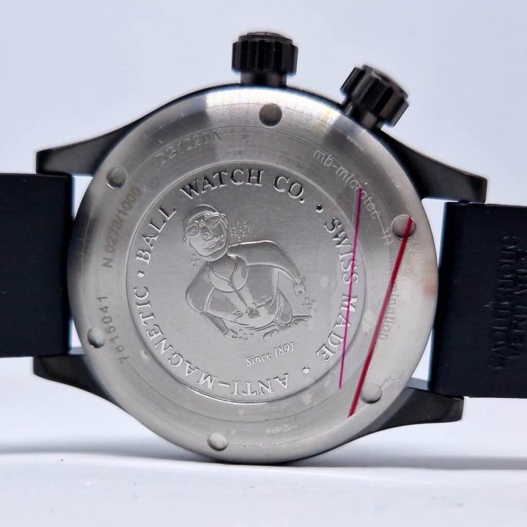 Ball Engineer Master II Chronograph – Ref. DG1020A-P4-BEOR, New – 10/12