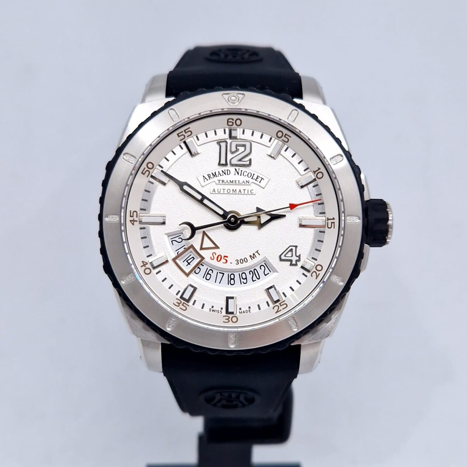 Armand Nicolet A713 – Ref. A713BGN-AG-GG4710N, Neu – Bild 1/10
