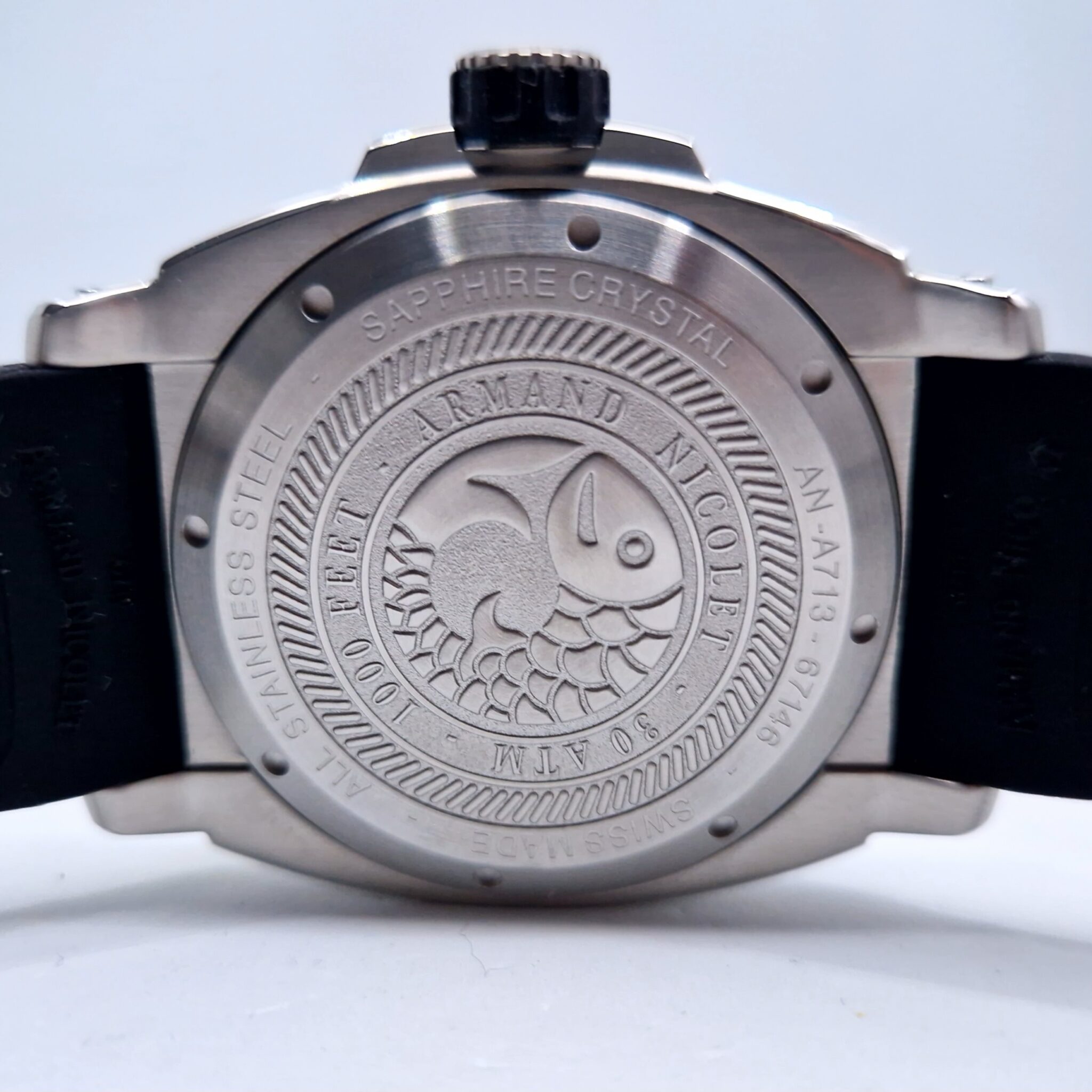 Armand Nicolet A713 – Ref. A713BGN-AG-GG4710N, Neu – 9/10