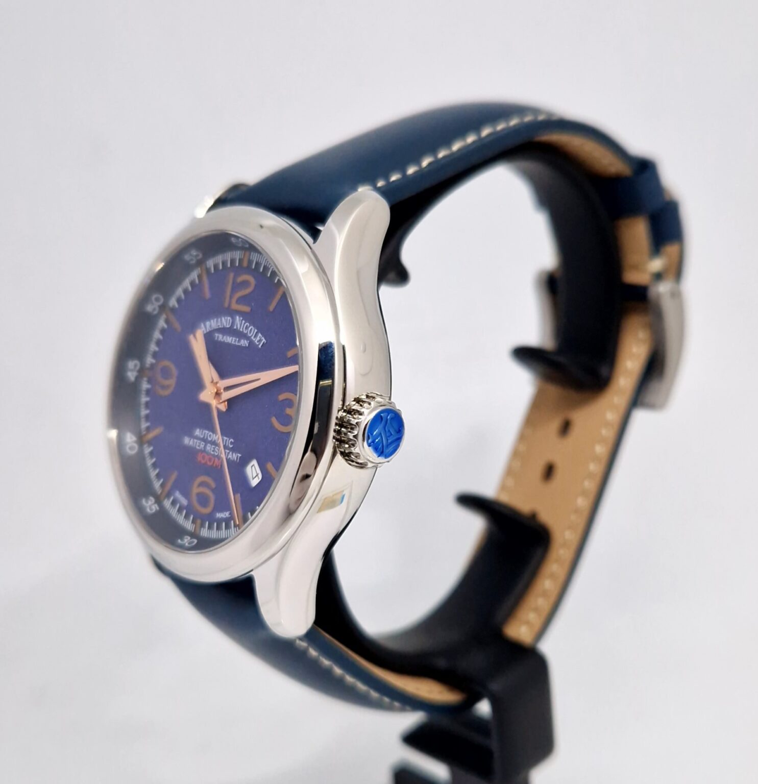 Armand Nicolet A840 – Ref. A840HAA-BS-P140BU2, Neu – 3/9