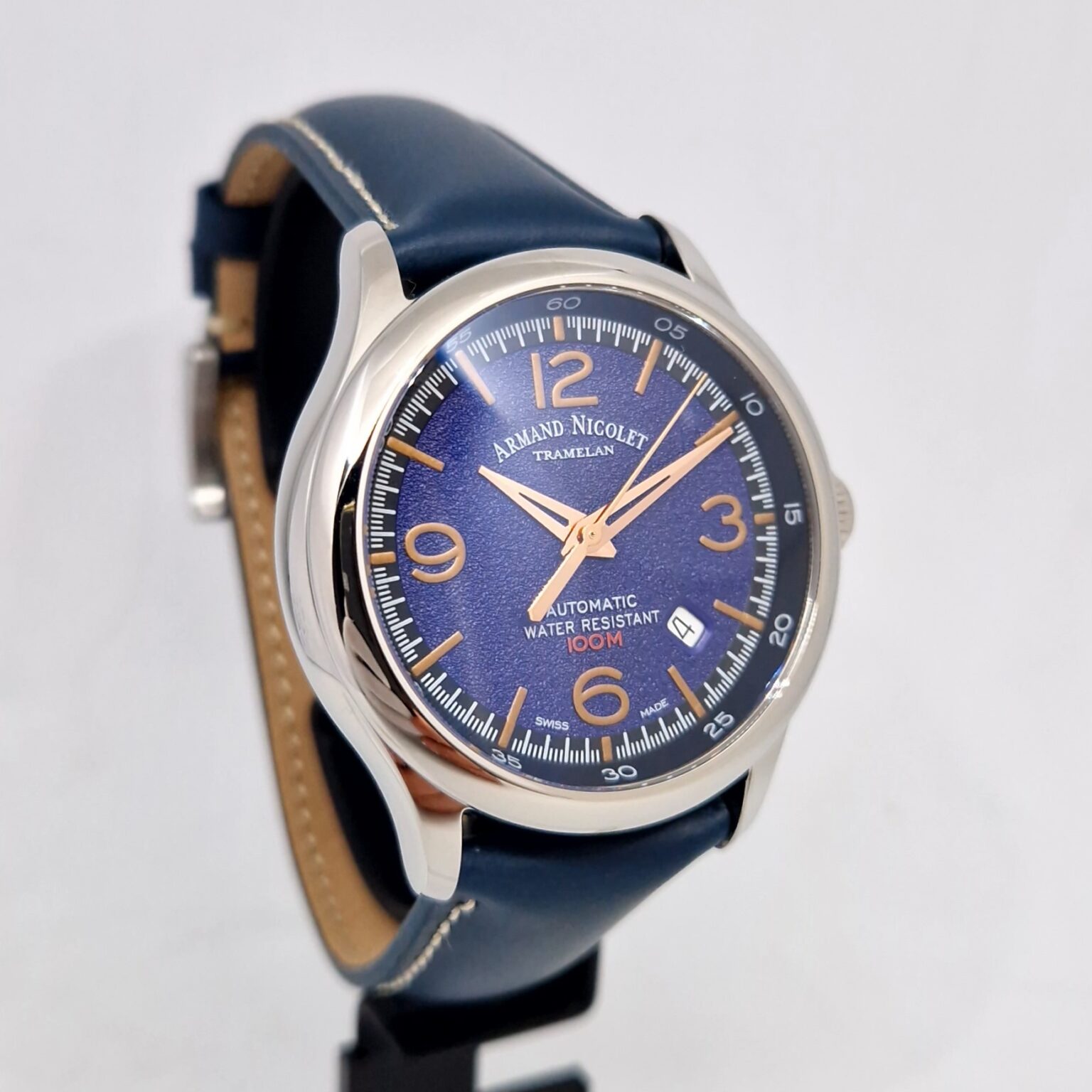 Armand Nicolet A840 – Ref. A840HAA-BS-P140BU2, Neu – 5/9
