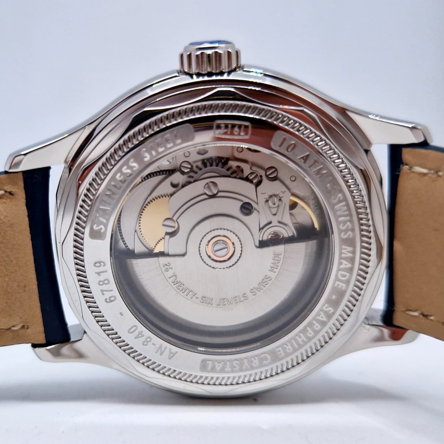 Armand Nicolet A840 – Ref. A840HAA-BS-P140BU2, Neu – 8/9