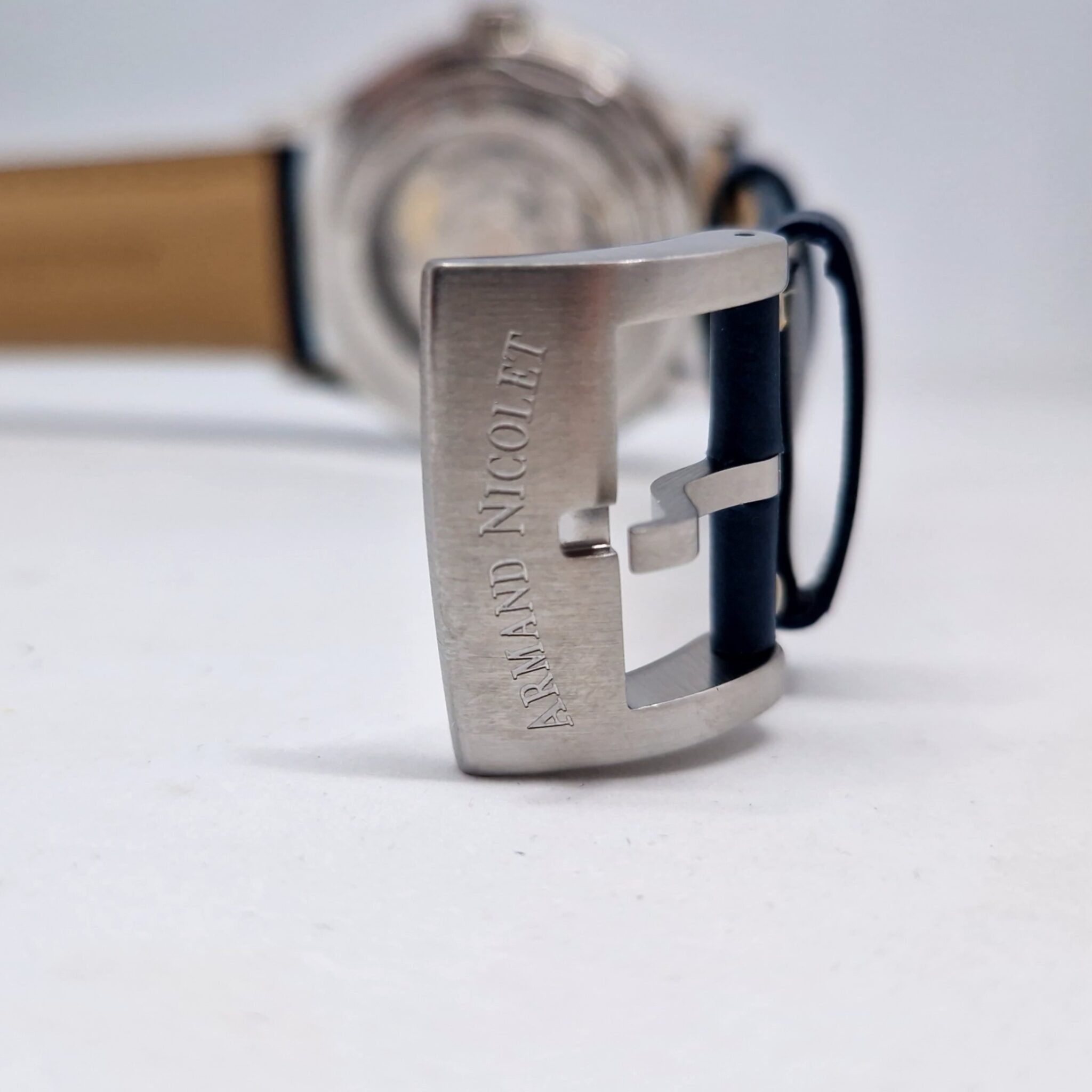 Armand Nicolet A840 – Ref. A840HAA-BS-P140BU2, Neu – 9/9