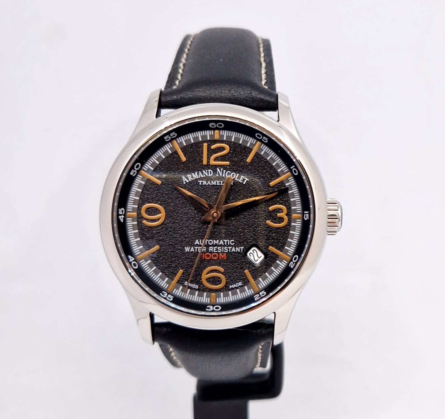 Armand Nicolet A840 – Ref. A840HAA-NS-P140NR2, Neu – Bild 1/10