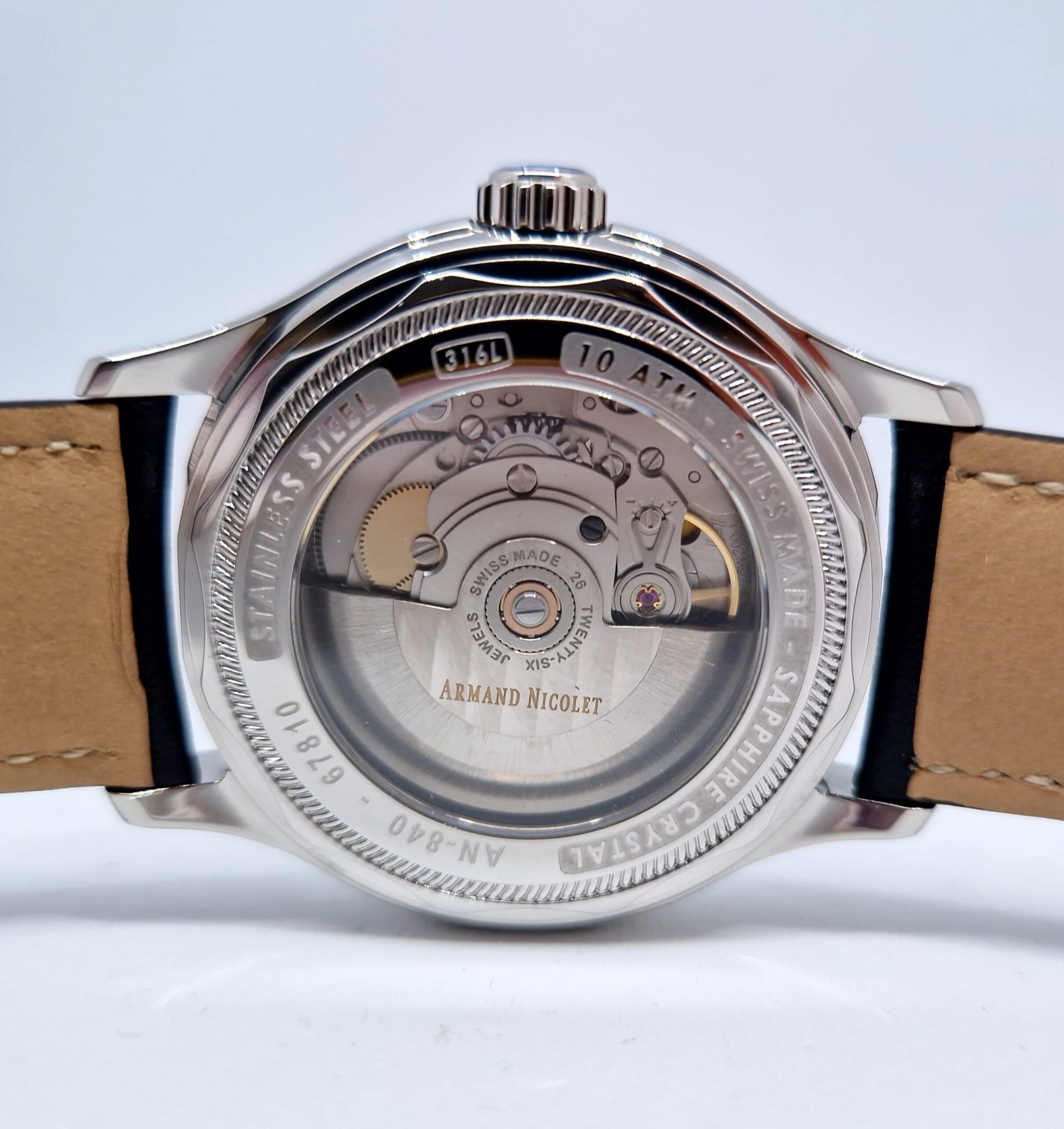Armand Nicolet A840 – Ref. A840HAA-NS-P140NR2, Neu – 9/10