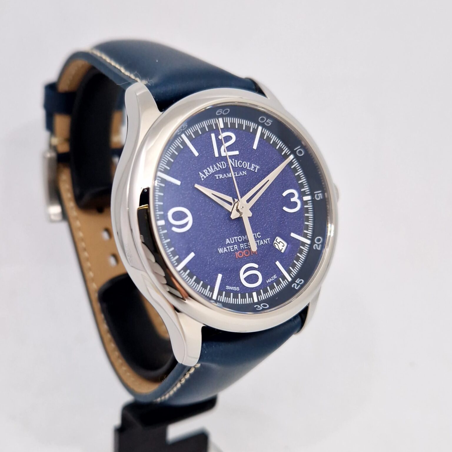 Armand Nicolet A840 – Ref. A840HAA-BU-P140BU2, Neu – 6/9