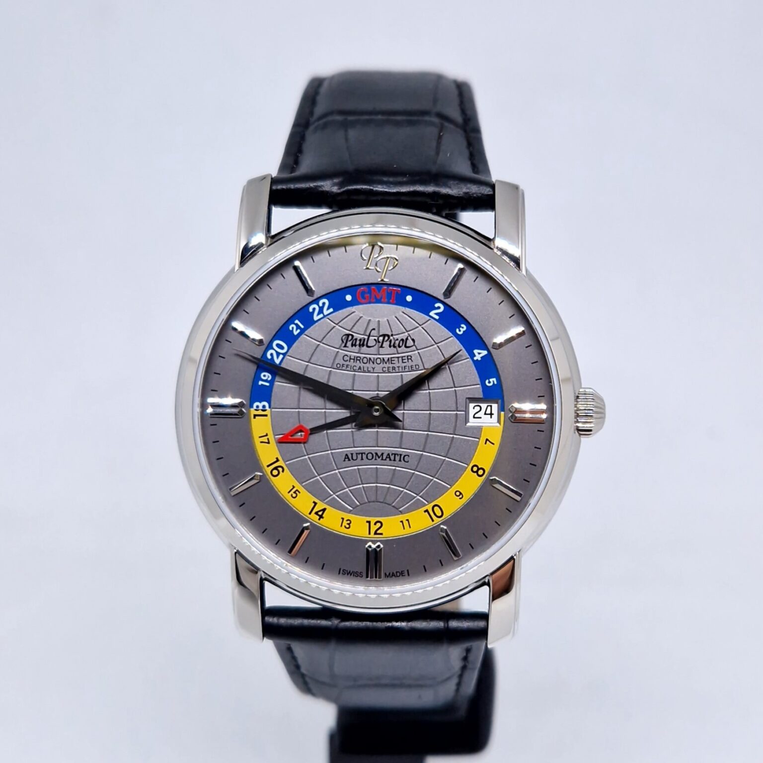 Paul Picot Firshire GMT – Ref. P3755 SR.GMT.3221.7601, New – 1/10
