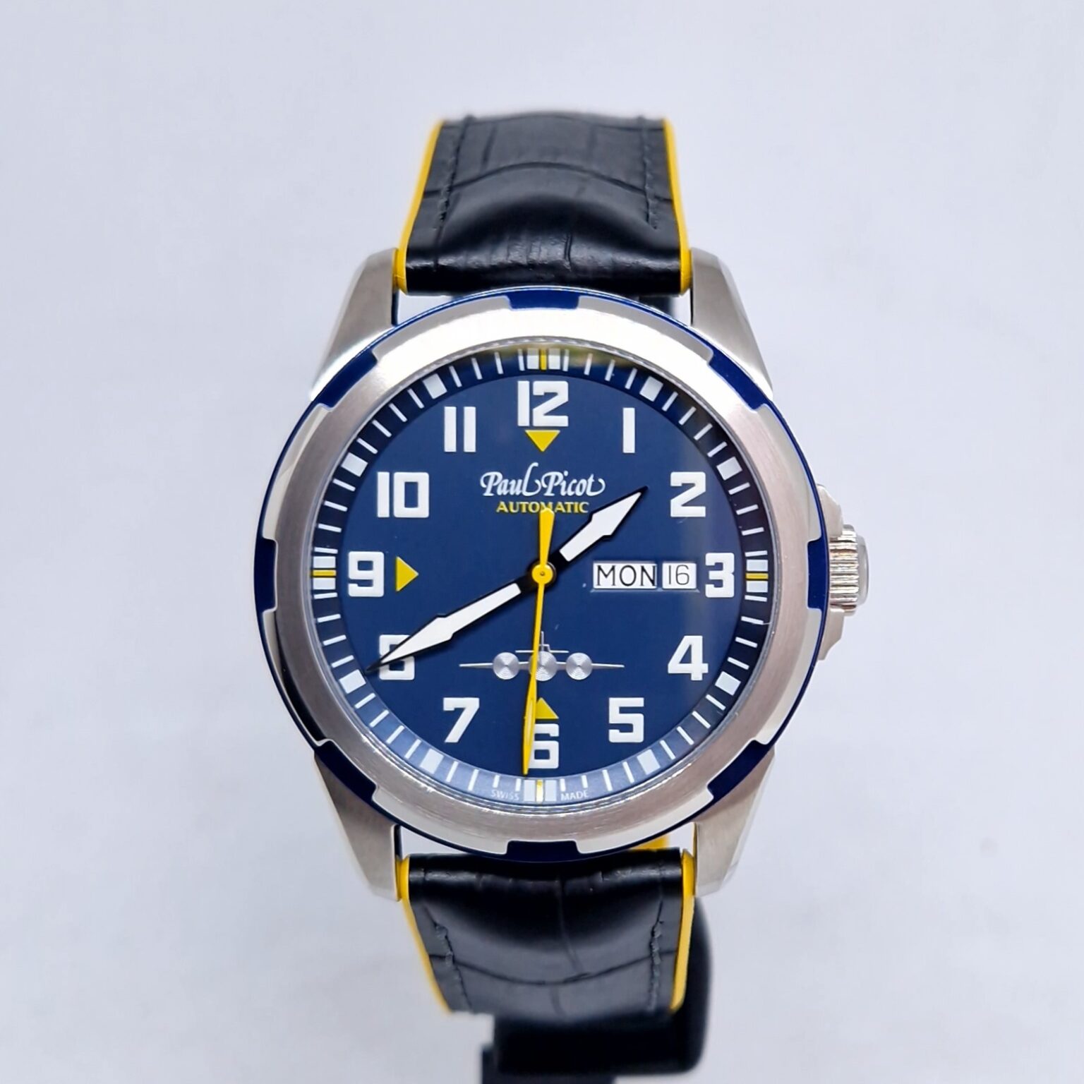 Paul Picot Pilot – Ref. P2053.BLBL.BY, New – 1/9