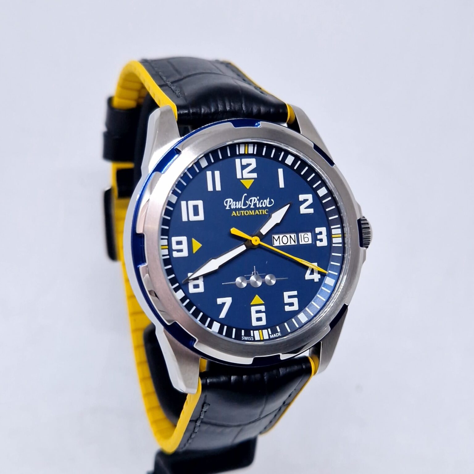 Paul Picot Pilot – Ref. P2053.BLBL.BY, New – 5/9