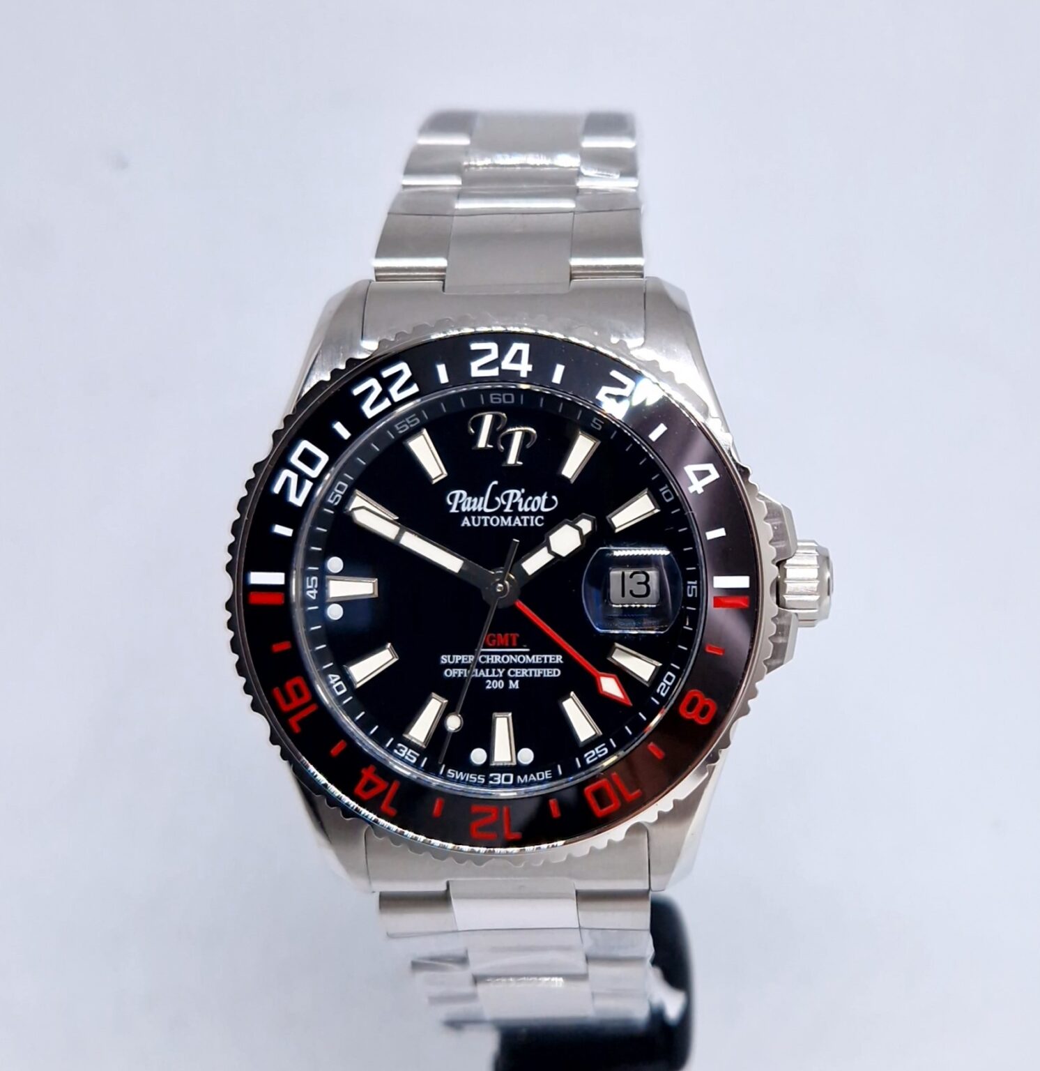 Paul Picot Paul Mariner 5 GMT – Ref. P4353.SG.CN.4000.3614, Neu – 1/9
