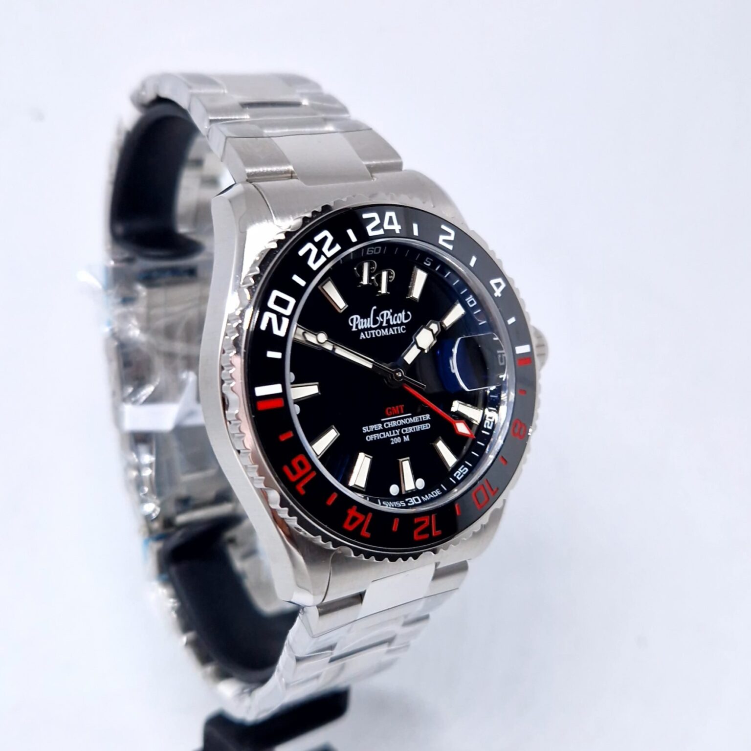 Paul Picot Paul Mariner 5 GMT – Ref. P4353.SG.CN.4000.3614, Neu – 7/9