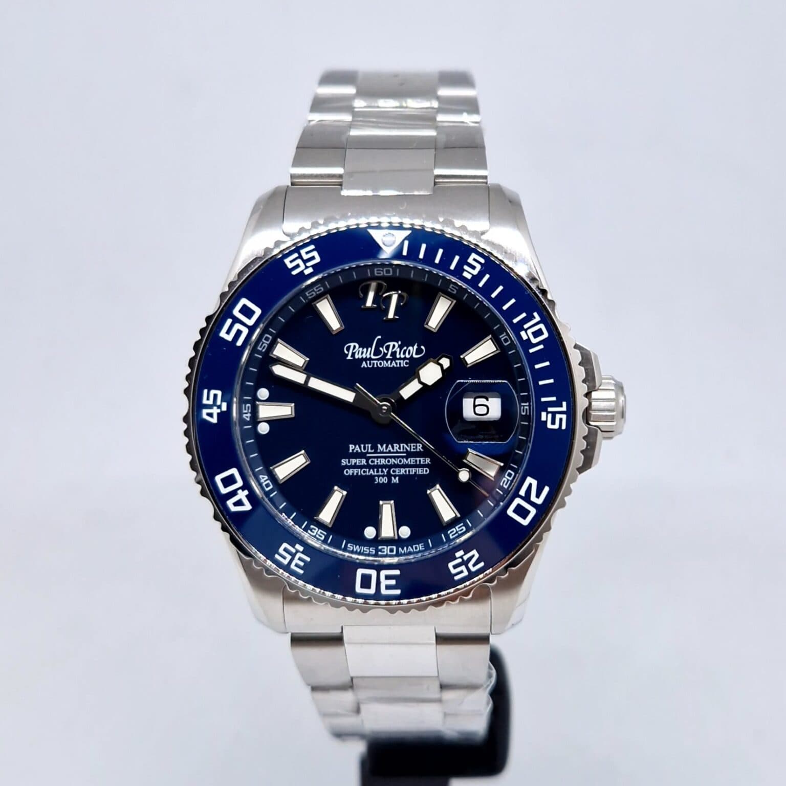 Paul Picot Mariner 5 Newton – Ref. P4354.SG.CN.4000.6614, Neu – Bild 1/10