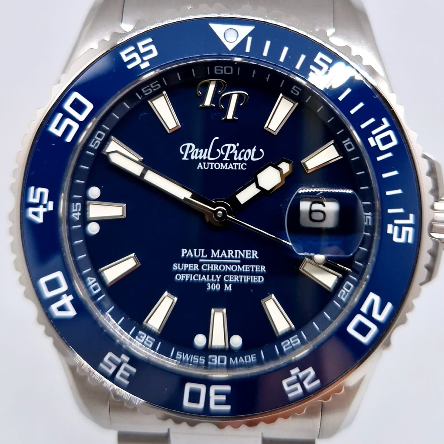 Paul Picot Mariner 5 Newton – Ref. P4354.SG.CN.4000.6614, Neu – Bild 2/10