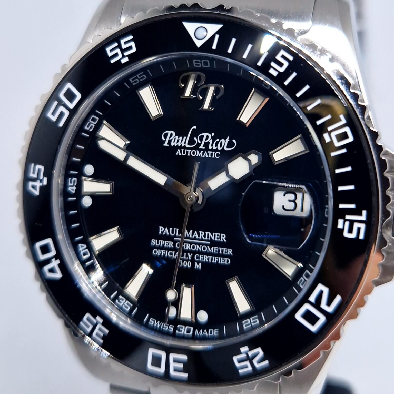 Paul Picot Mariner 5 Newton – Ref. P4354.SG.CN.4000.3614, Neu – 2/12