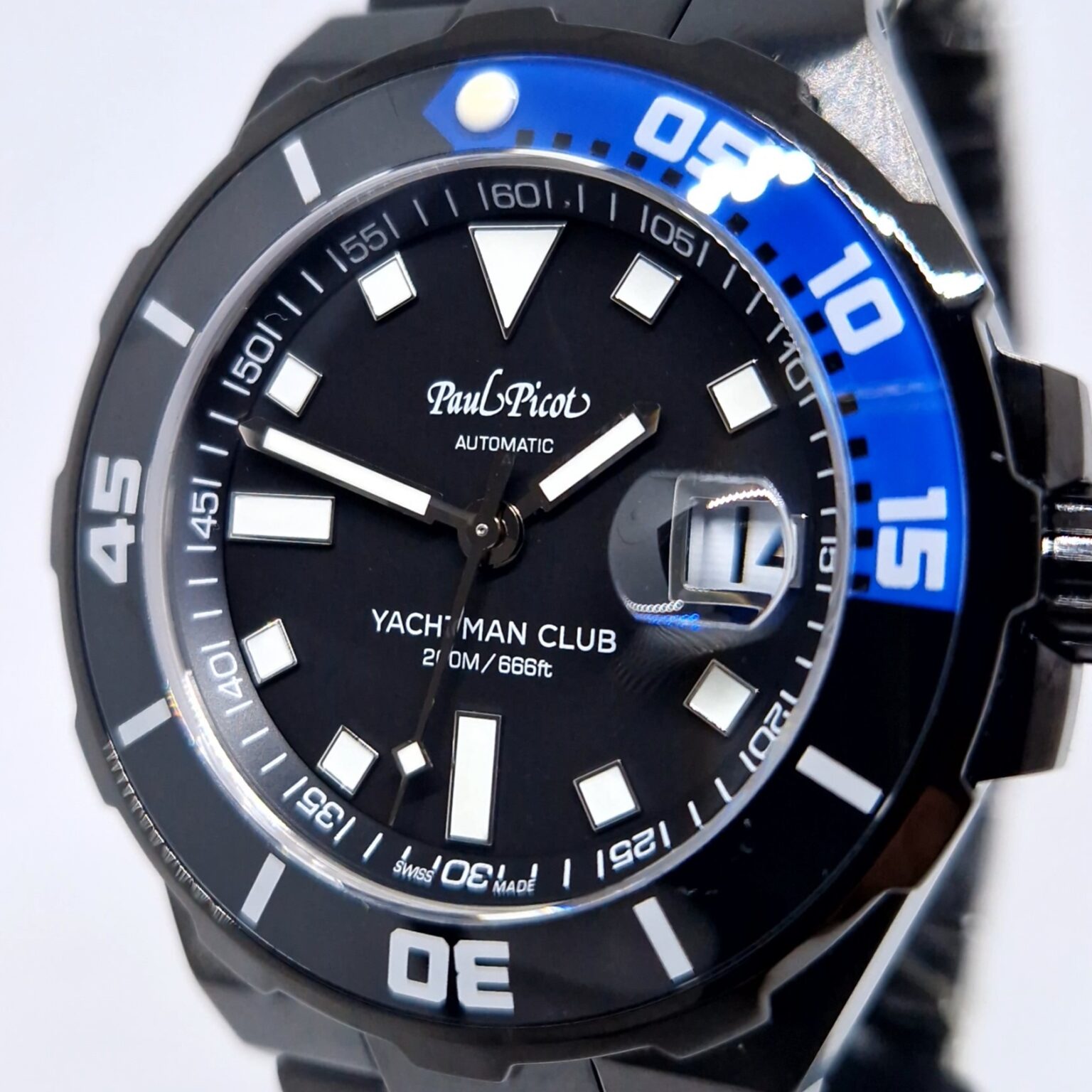Paul Picot Yachtman – Ref. P1251N.NB.4000N.3614, Neu – 3/13
