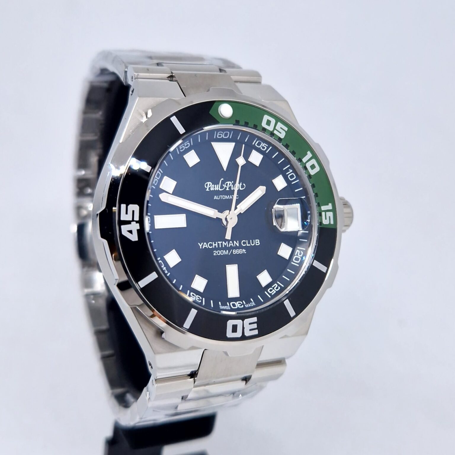 Paul Picot Yachtman – Ref. P1251NV.SG.4000.3614, Neu – 7/11
