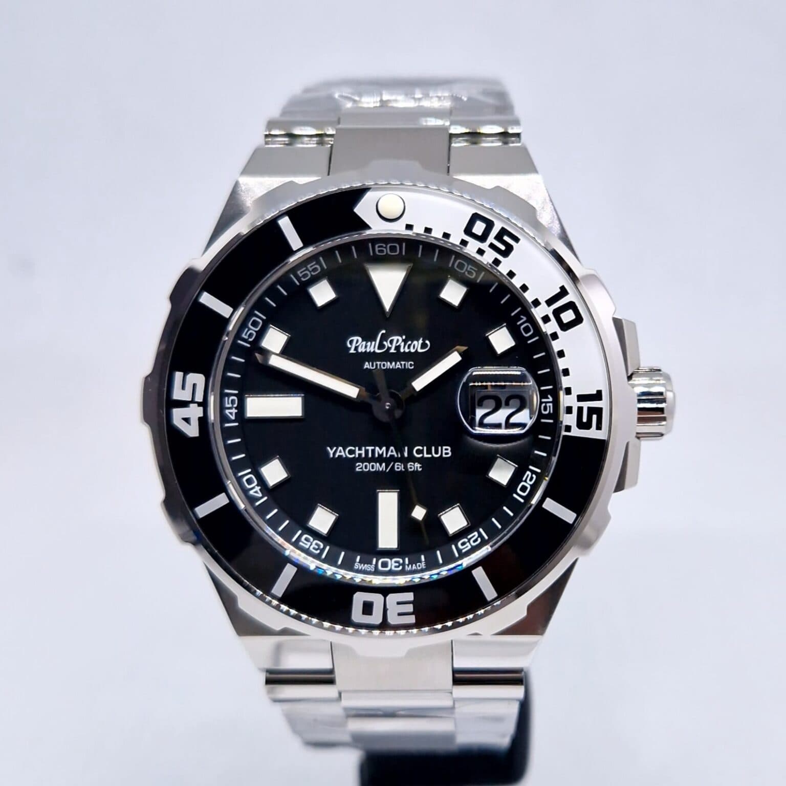 Paul Picot Yachtman – Ref. P1251NBL.SG.4000.3614, Neu – Bild 1/12