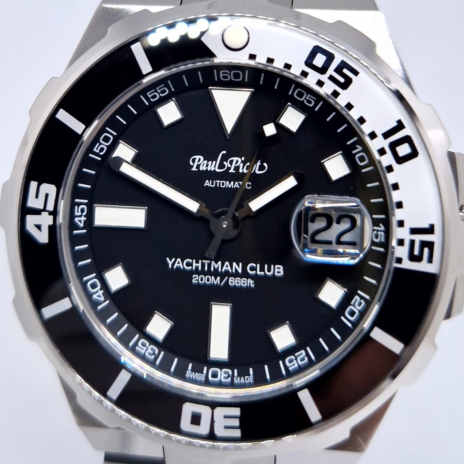 Paul Picot Yachtman – Ref. P1251NBL.SG.4000.3614, New – 3/12