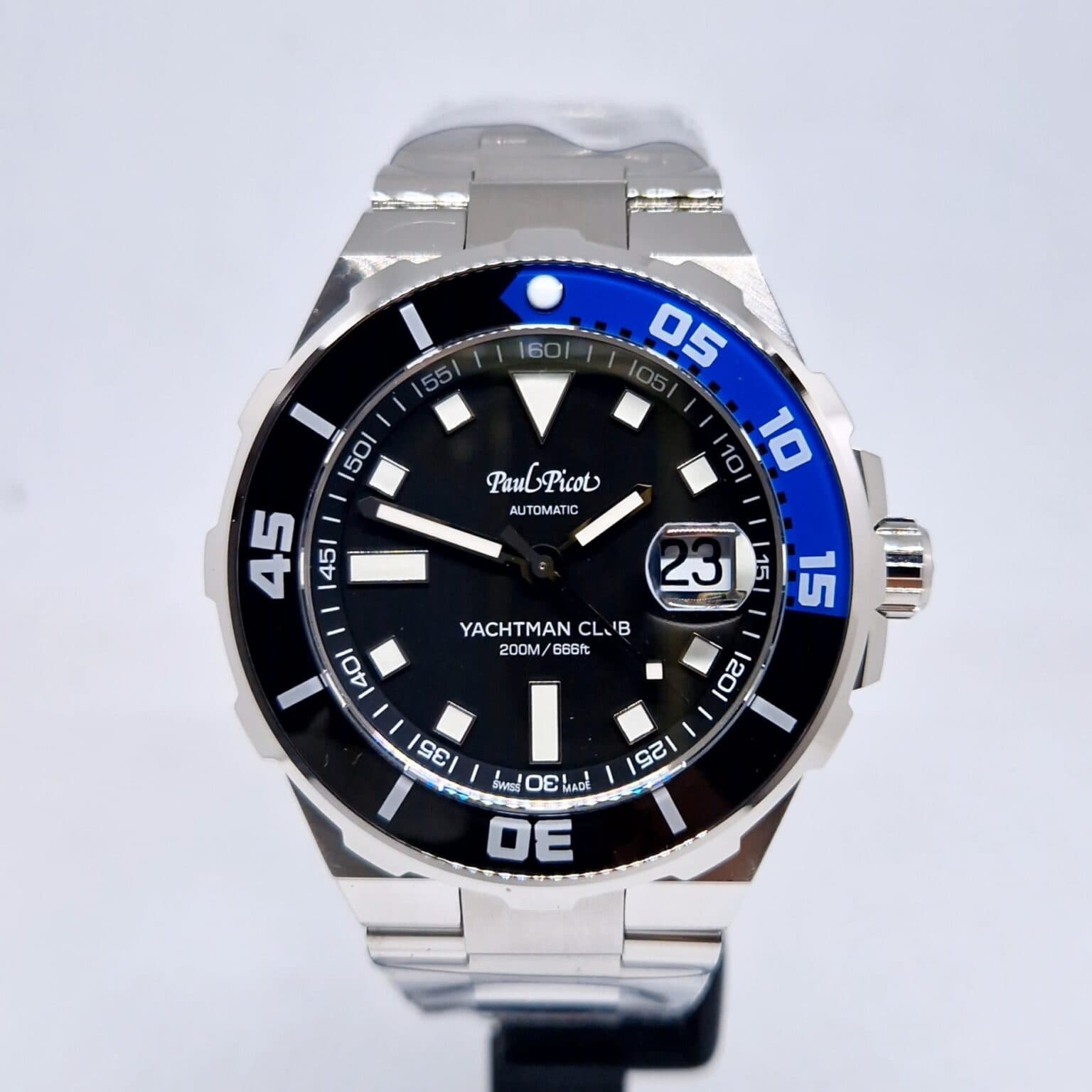Paul Picot Yachtman – Ref. P1251NB.SG.4000.3614, Neu – Bild 1/11