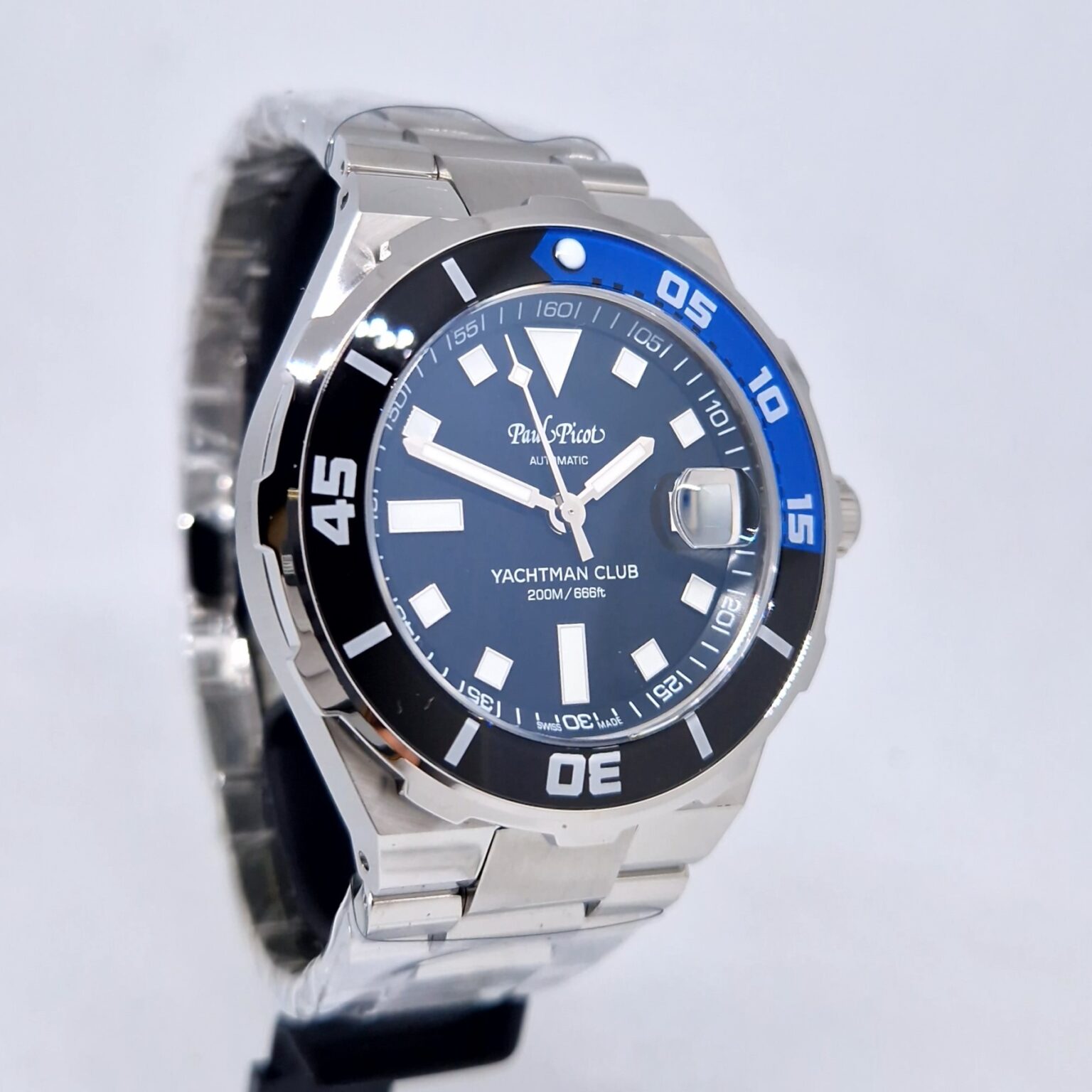 Paul Picot Yachtman – Ref. P1251NB.SG.4000.3614, Neu – 7/11