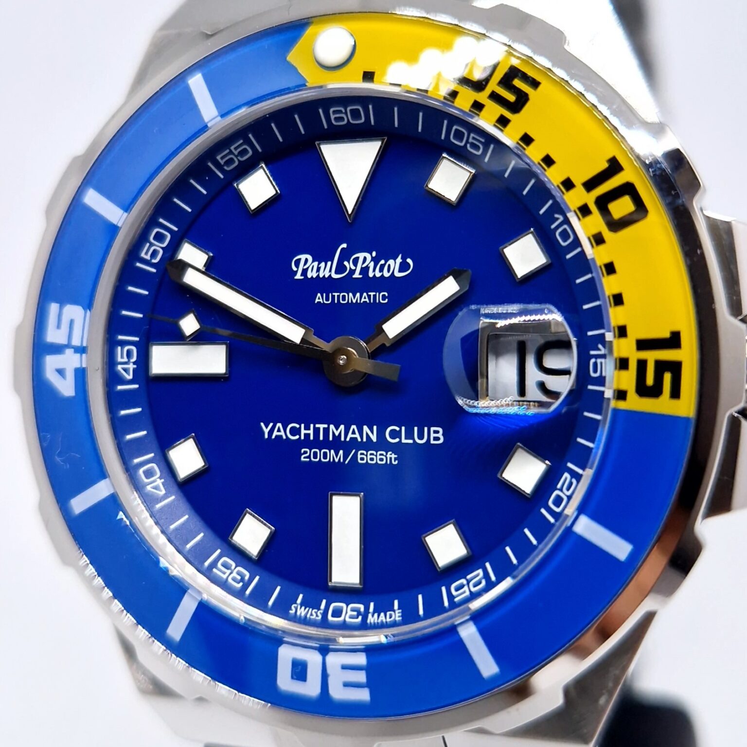 Paul Picot Yachtman – Ref. P1251BJ.SG.4000.3614, Neu – 3/11